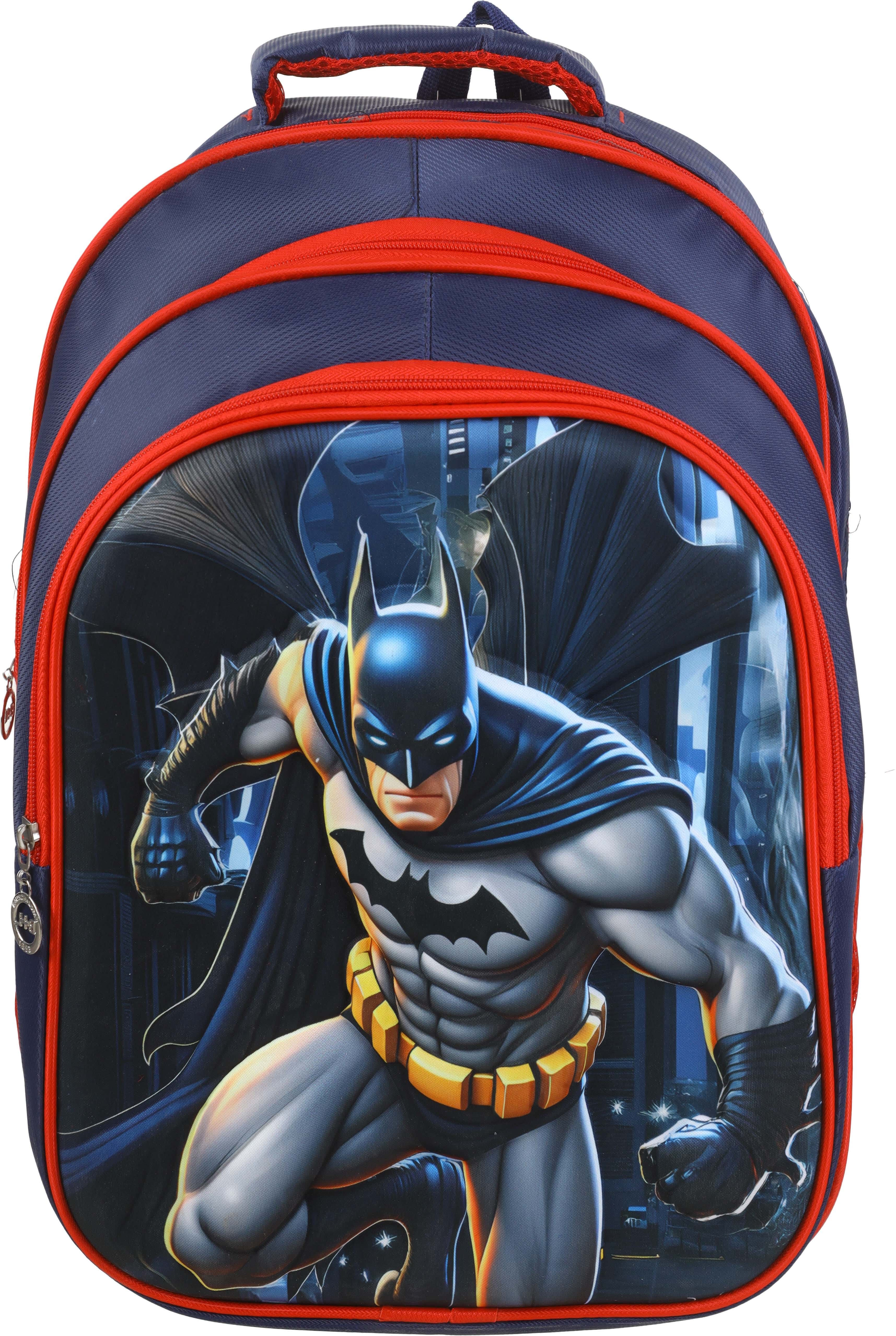 Waterproof School Backpack for Boys, 3 Zippers, 32×40 cm - Multicolor