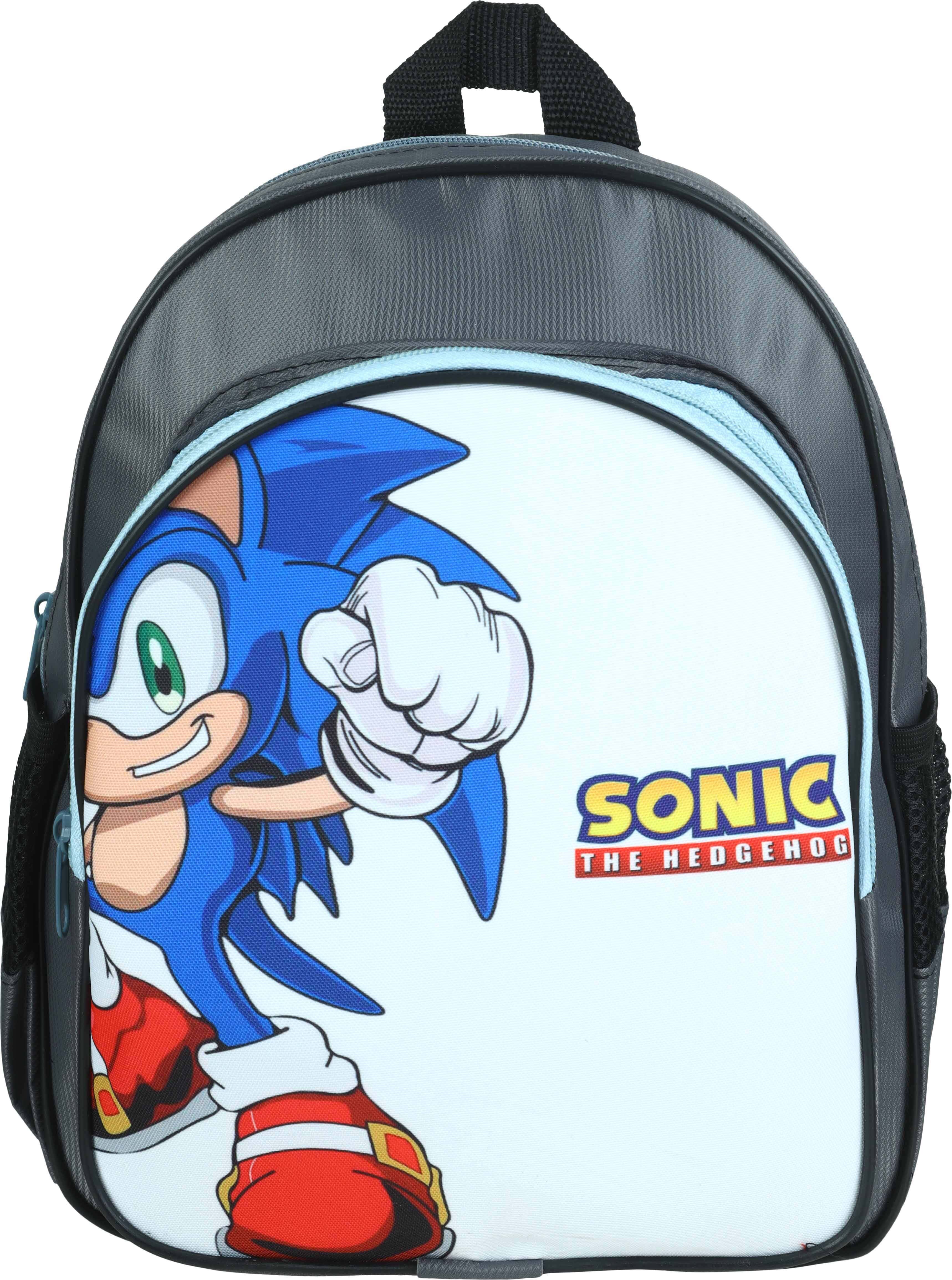 Nursery Bag For Boys, 2 Zippers, 30×20 Cm - Multicolor