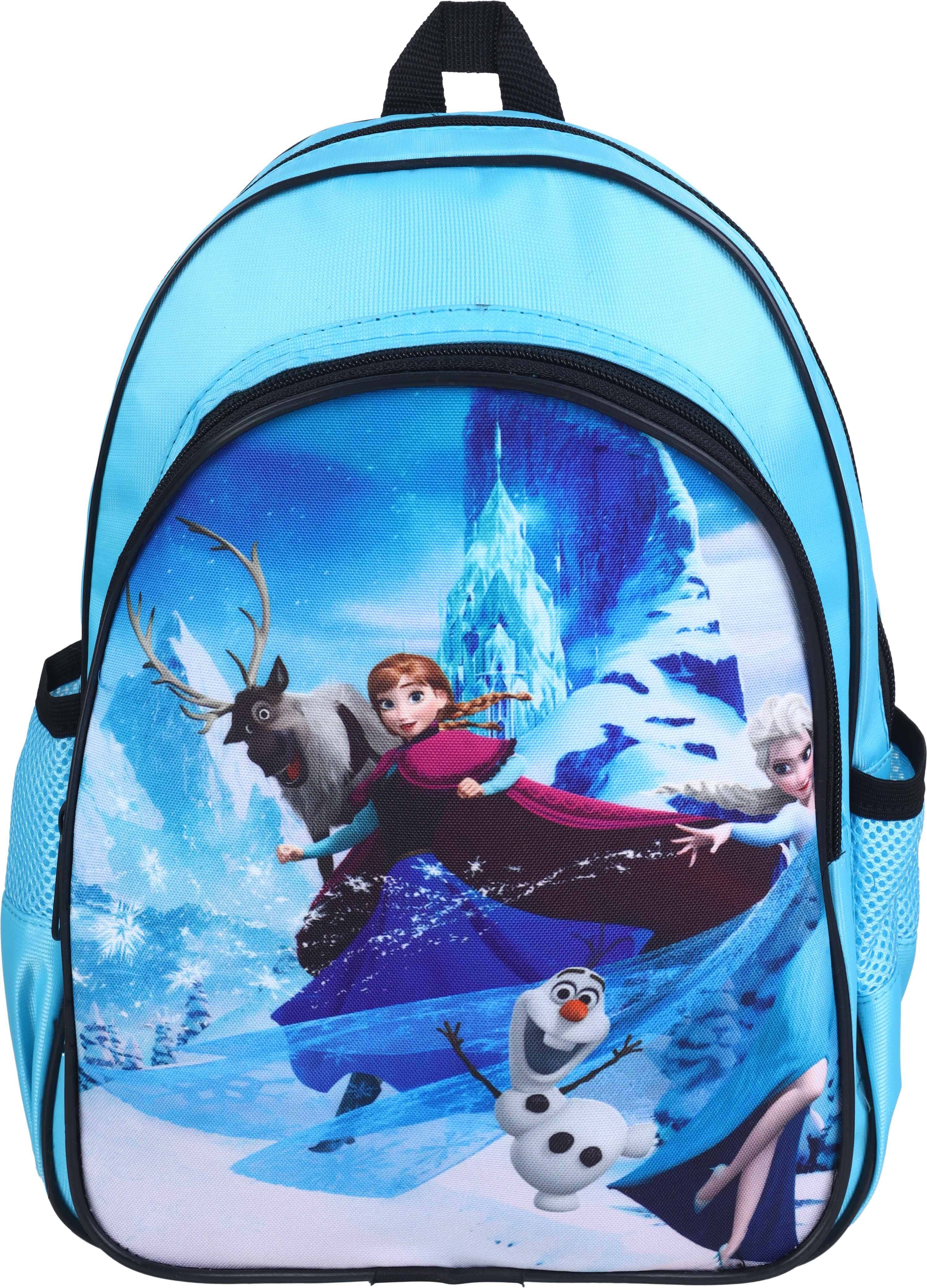 Nursery Bag For Girls, 2 Zippers, 30×20 Cm - Multicolor