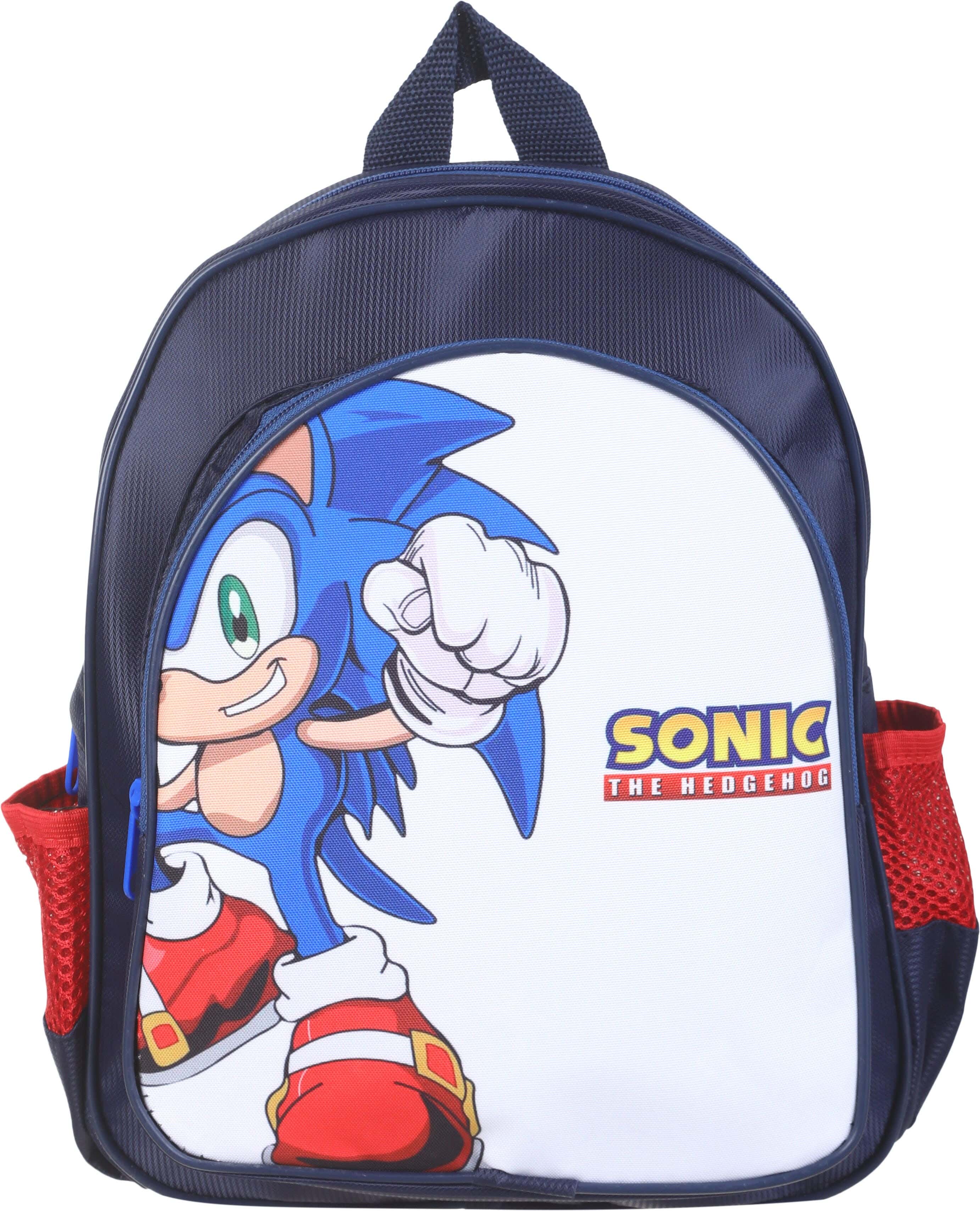 Nursery Bag For Boys, 2 Zippers, 30×20 Cm - Multicolor