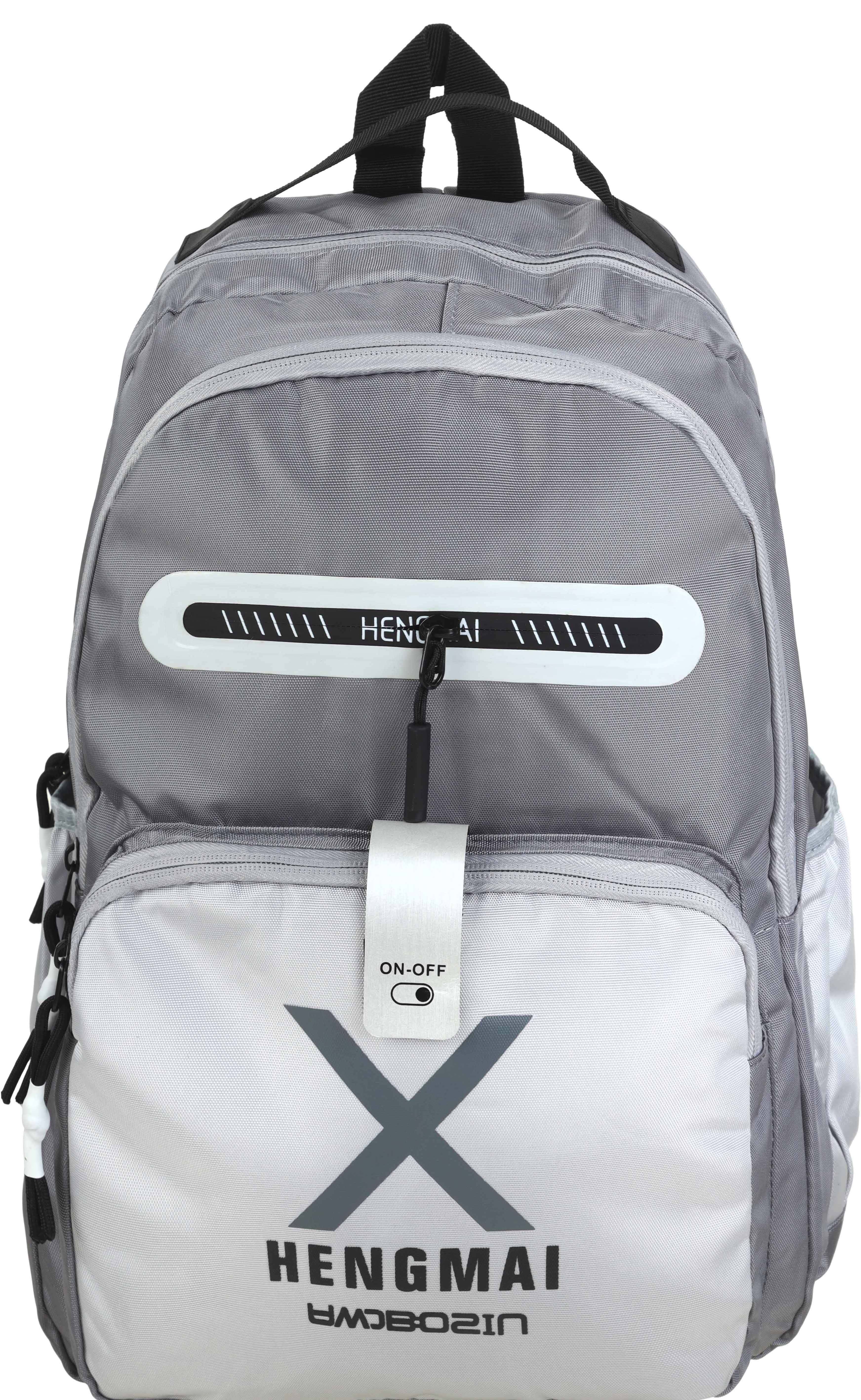 Laptop Bag 18 inch, 4 zipper, laptop bag - Light Grey