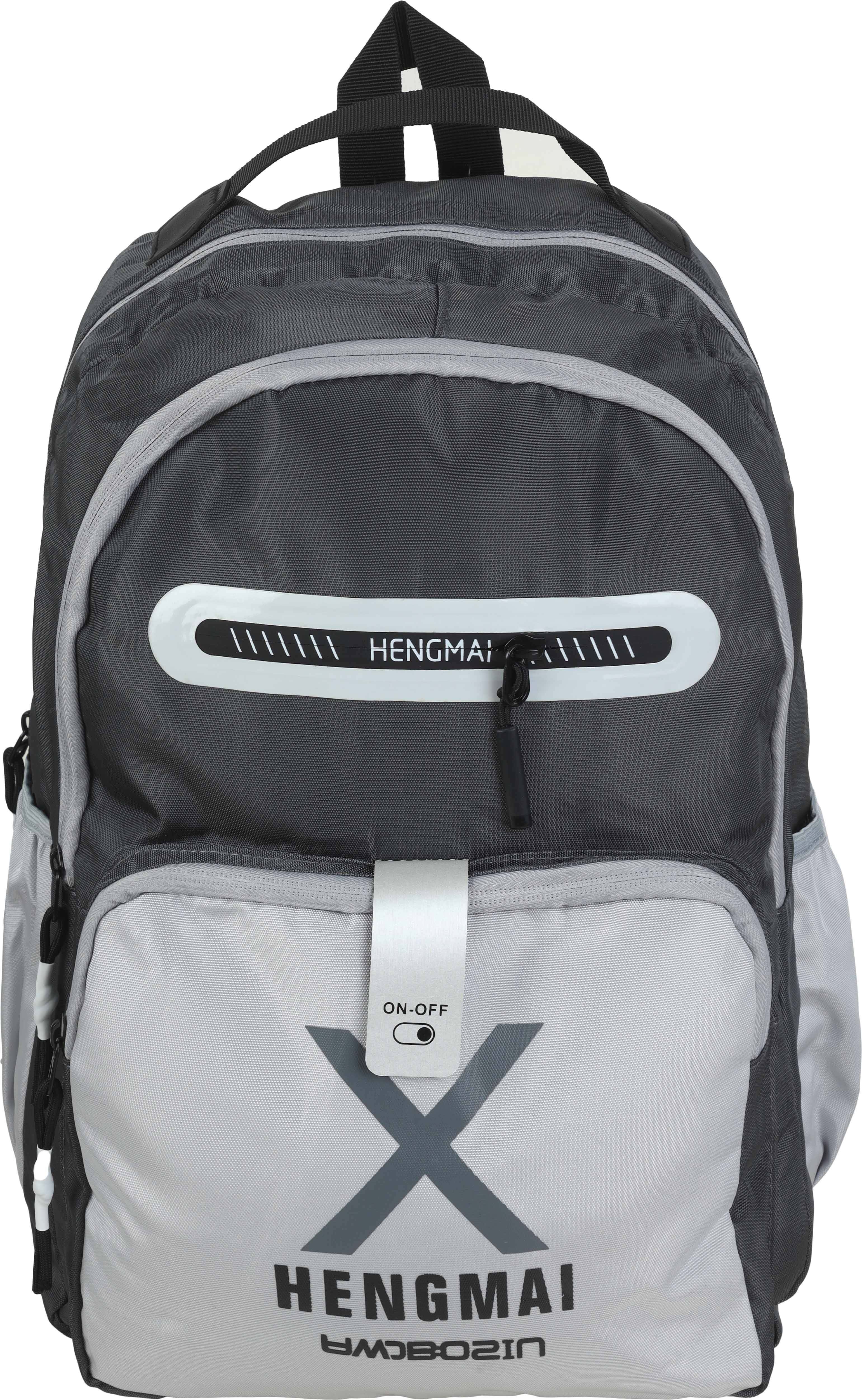Laptop Bag 18 inch, 4 zipper, laptop bag - Grey