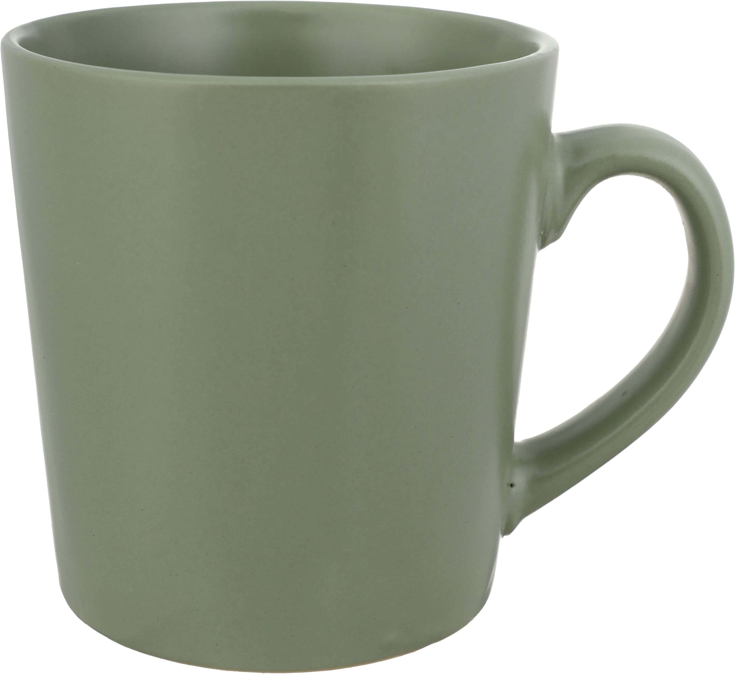 Porcelain Mug, 400 ml - Olive