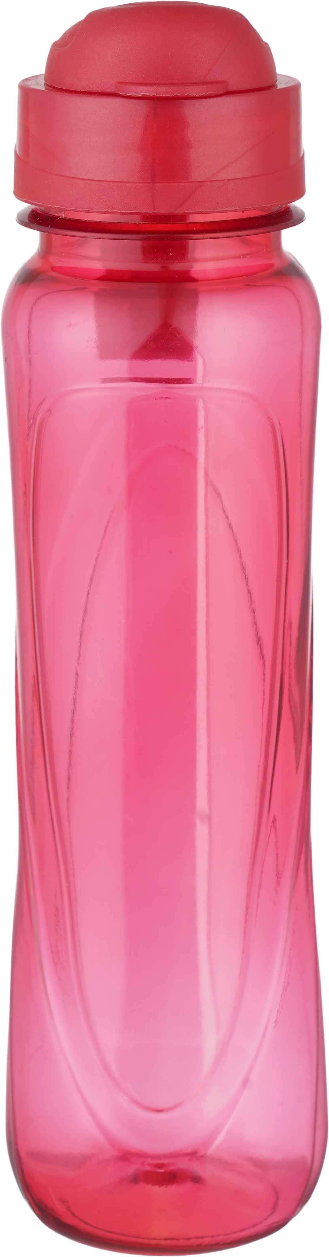 Pro Plast Plastic Sport Water Bottle, 400 ml - Red