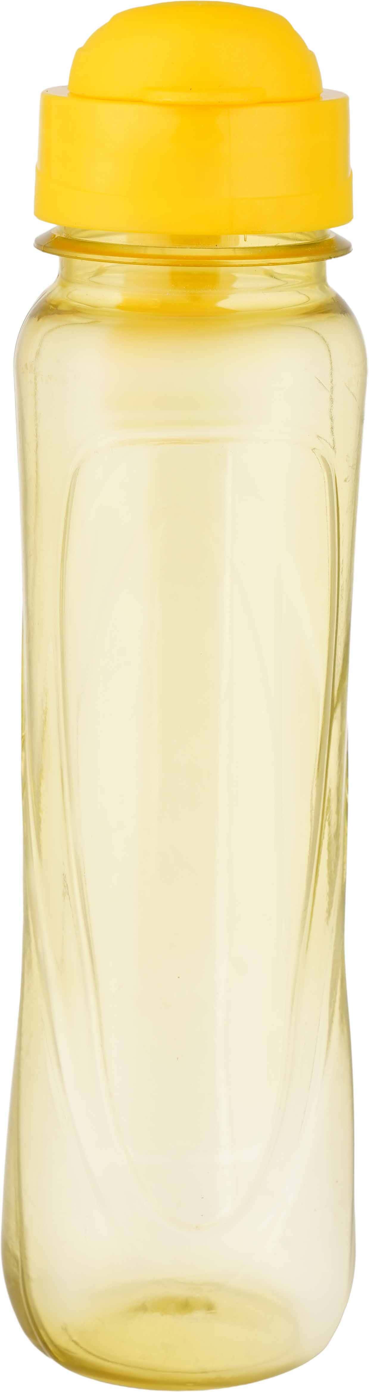 Pro Plast Plastic Sport Water Bottle, 400 ml - Yellow