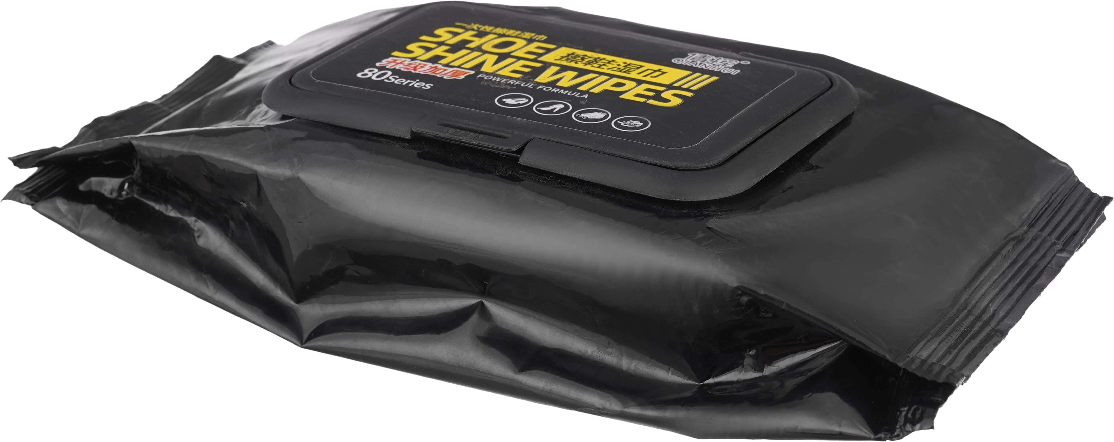 Wet wipes pack, 60 pieces - Black