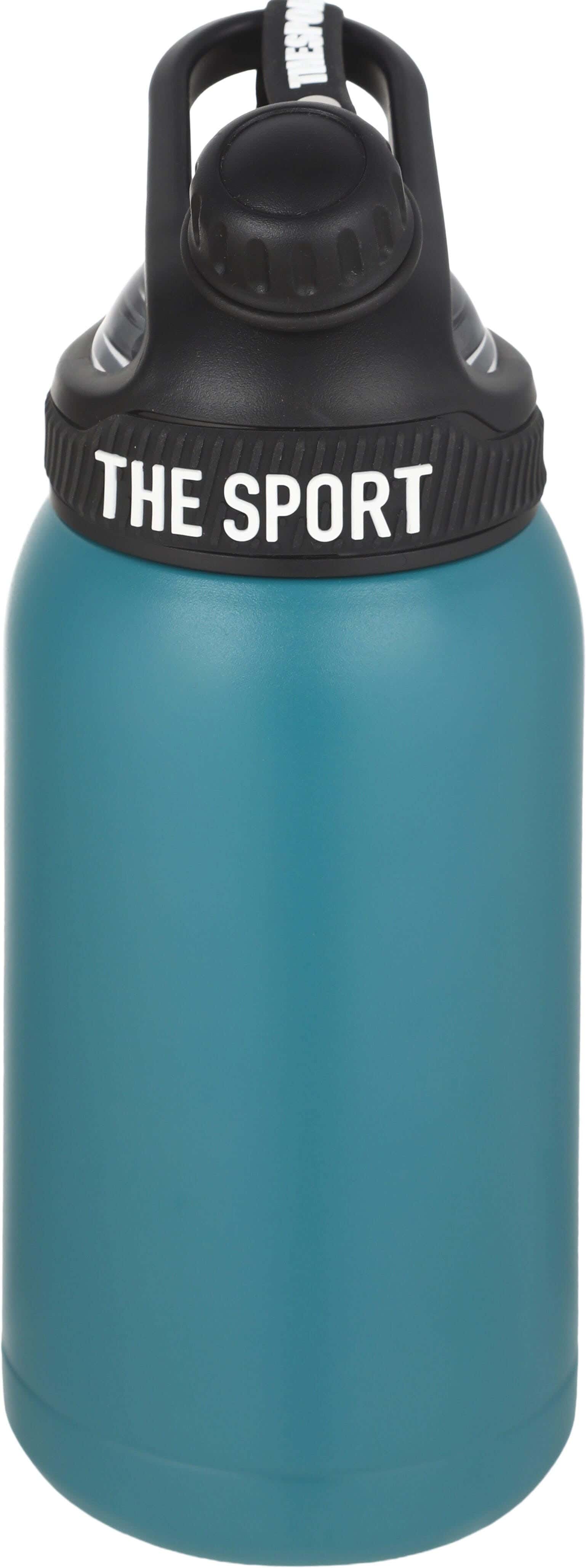 Stainless steel water bottle, 625 ml - Petrol