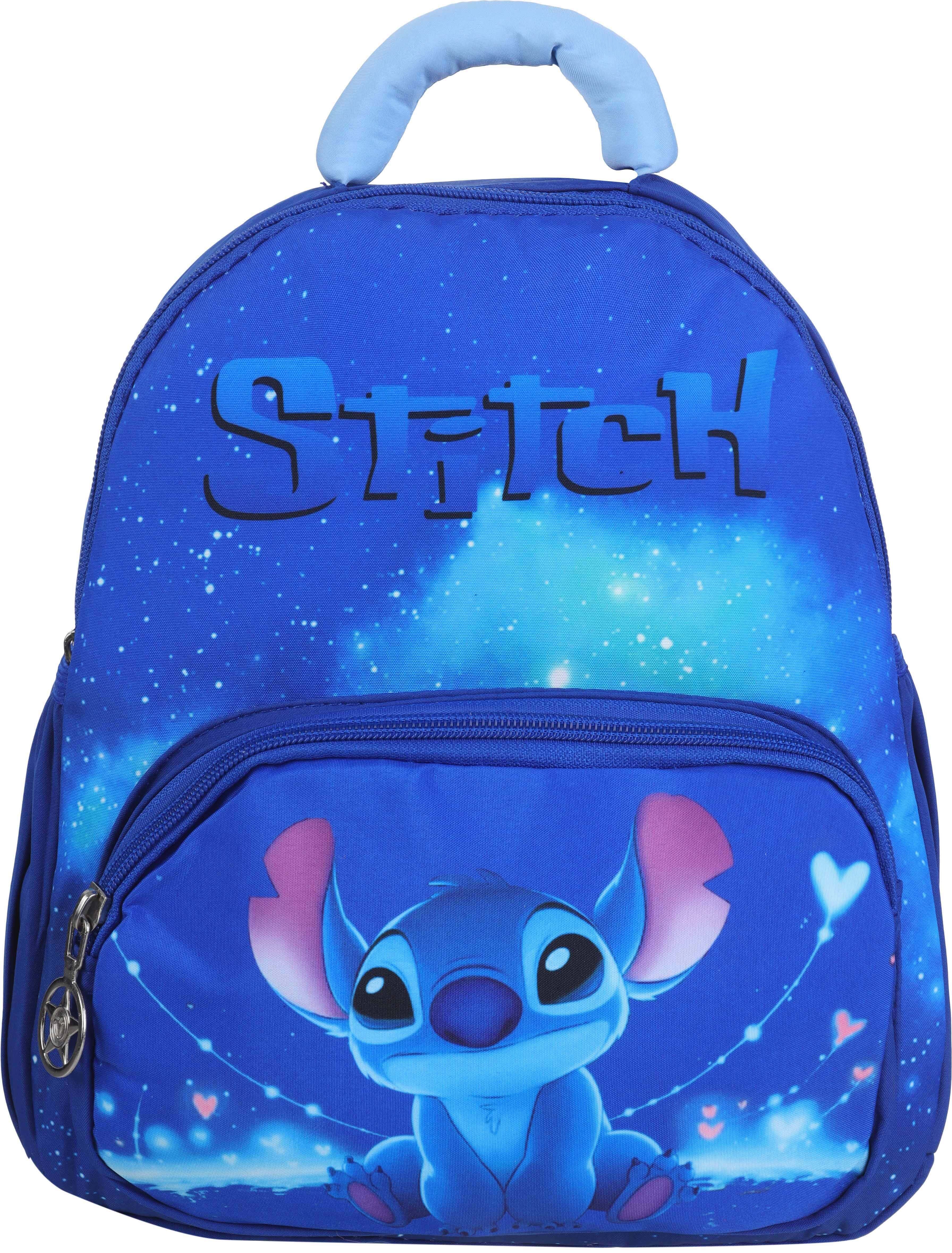 Waterproof Nursery Bag For Girls, 32×26 cm, 2 Zippers - Navy