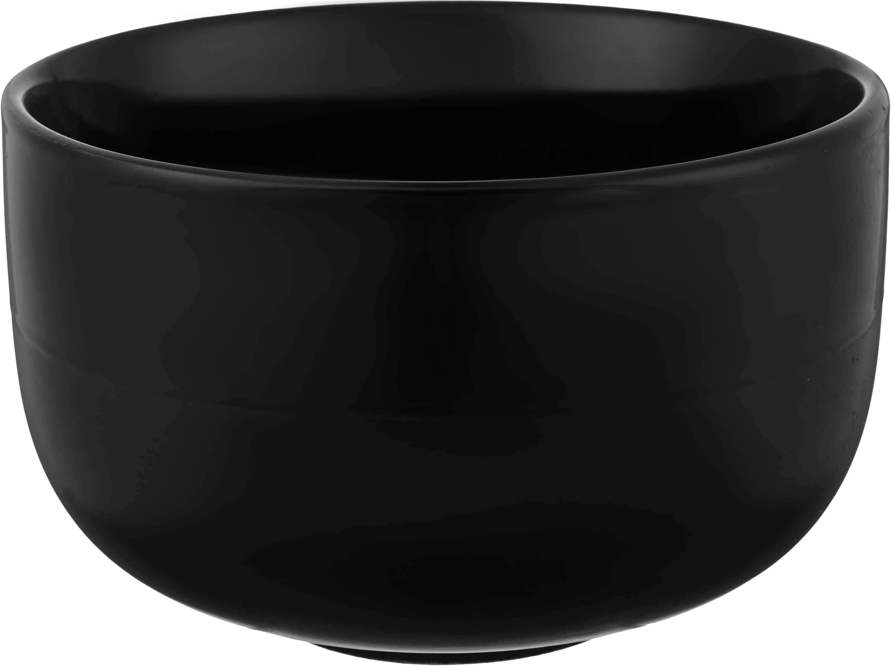 Porcelain bowl, 13×10 cm - Black