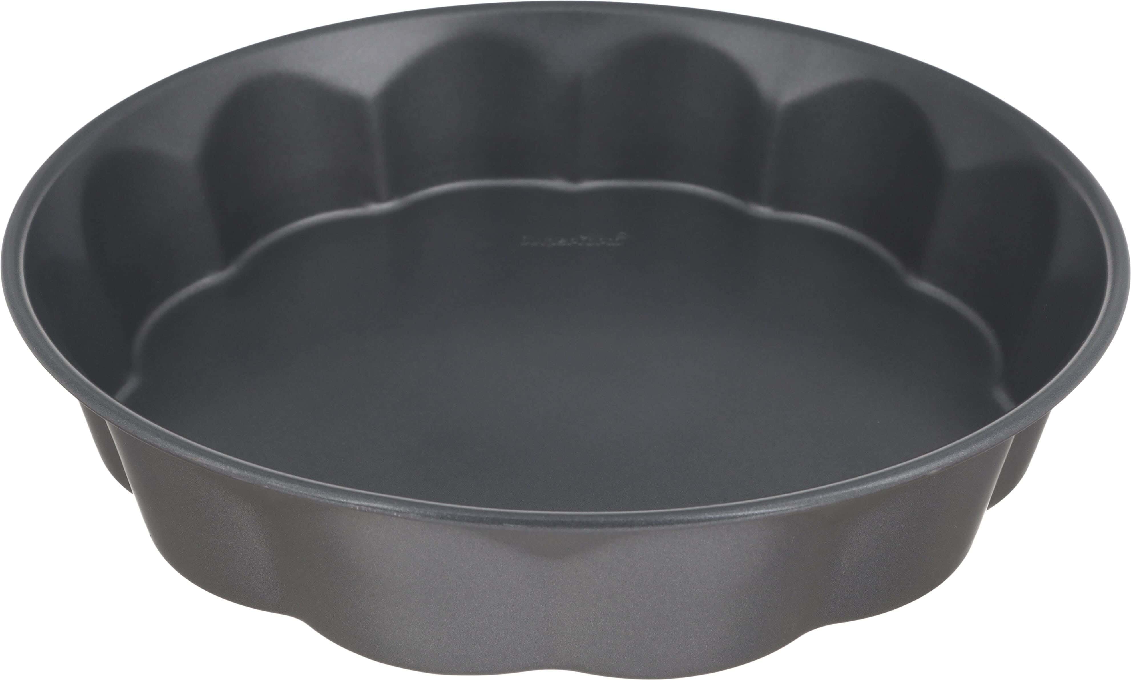 Teflon Cake Oven Tray, 28×28×6 cm - Dark Grey