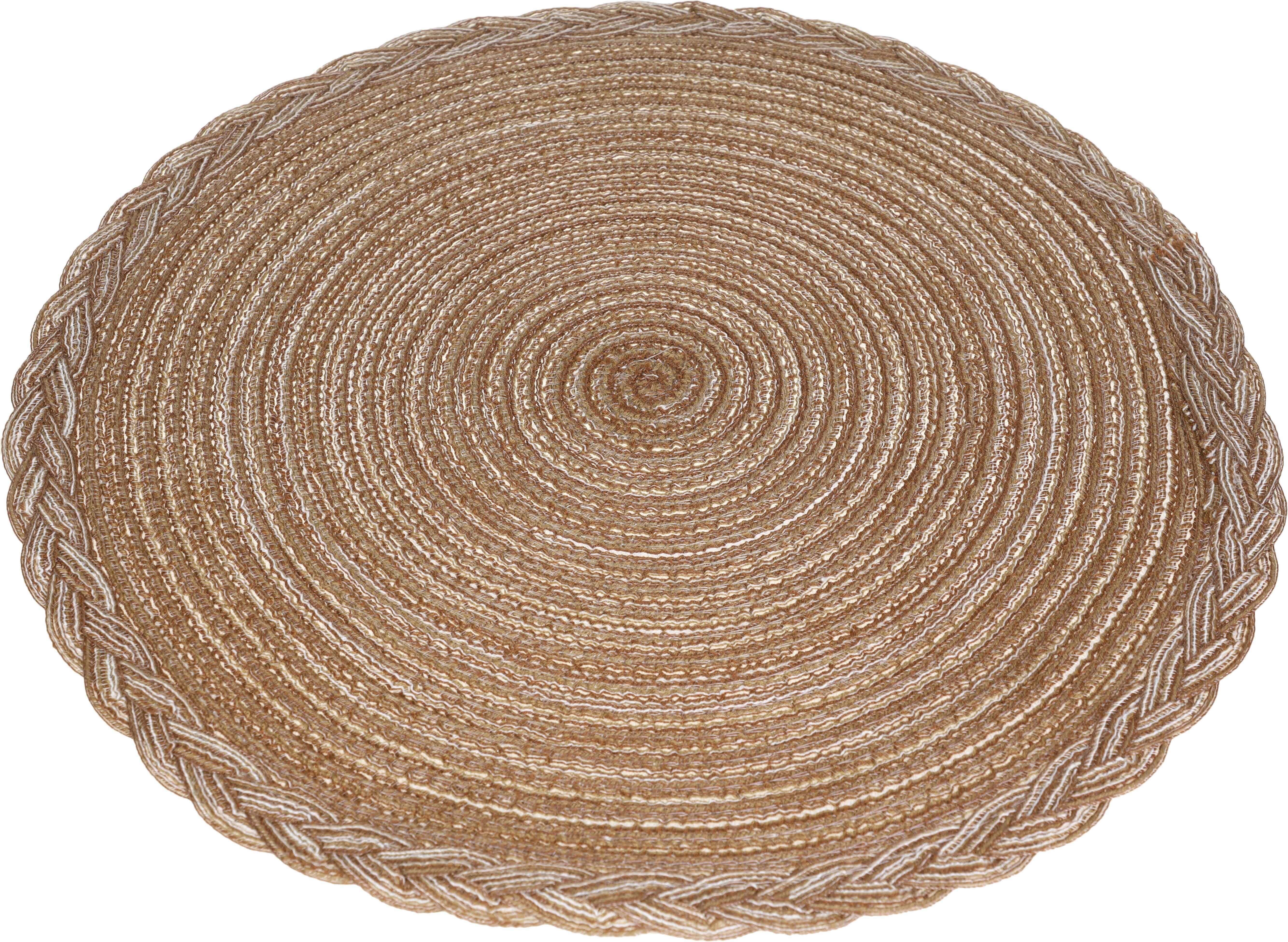 Thermal Plastic Coaster, 38 cm - Beige