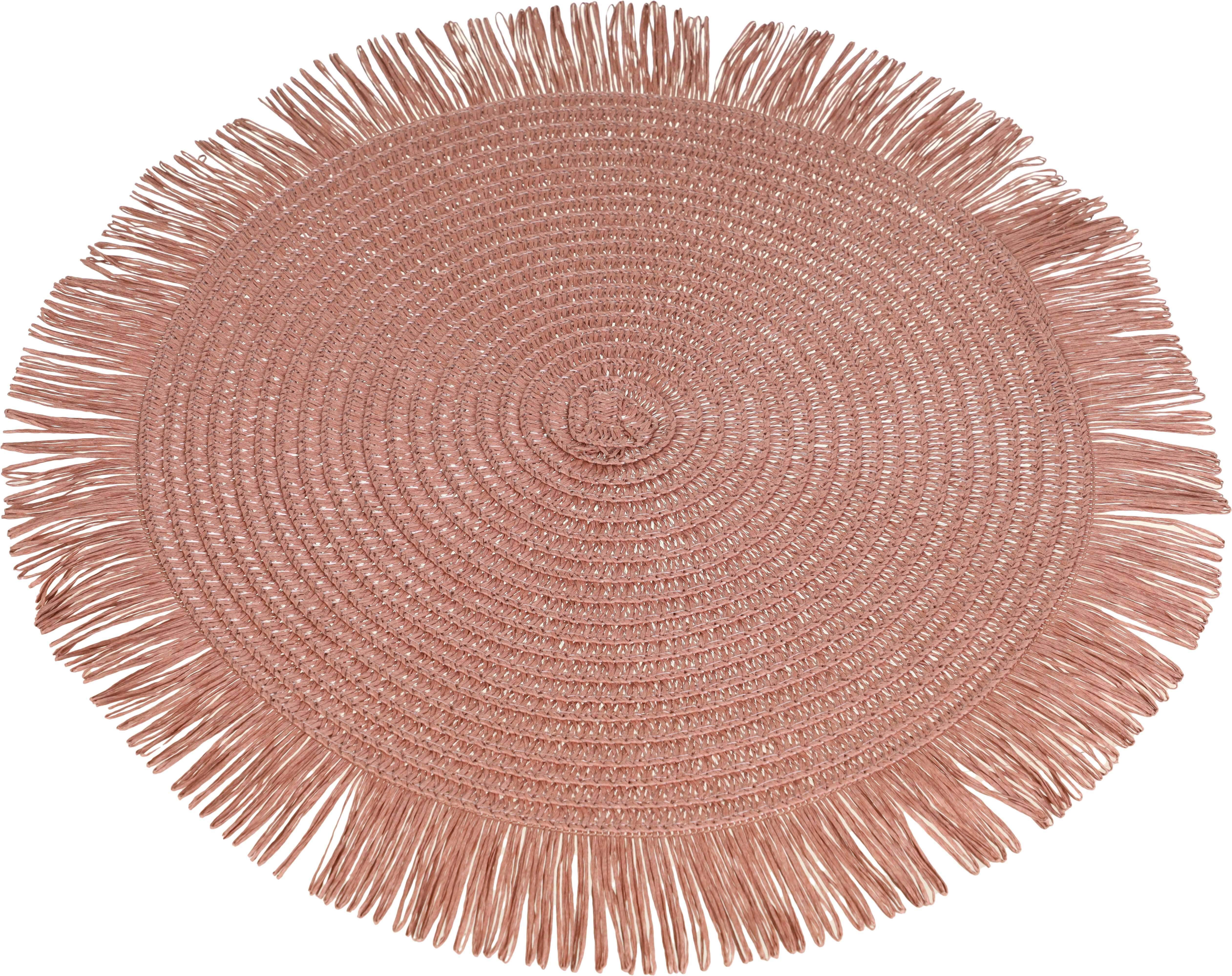 Plastic Heat-Resistant Round coaster, 38 cm - Cashmere