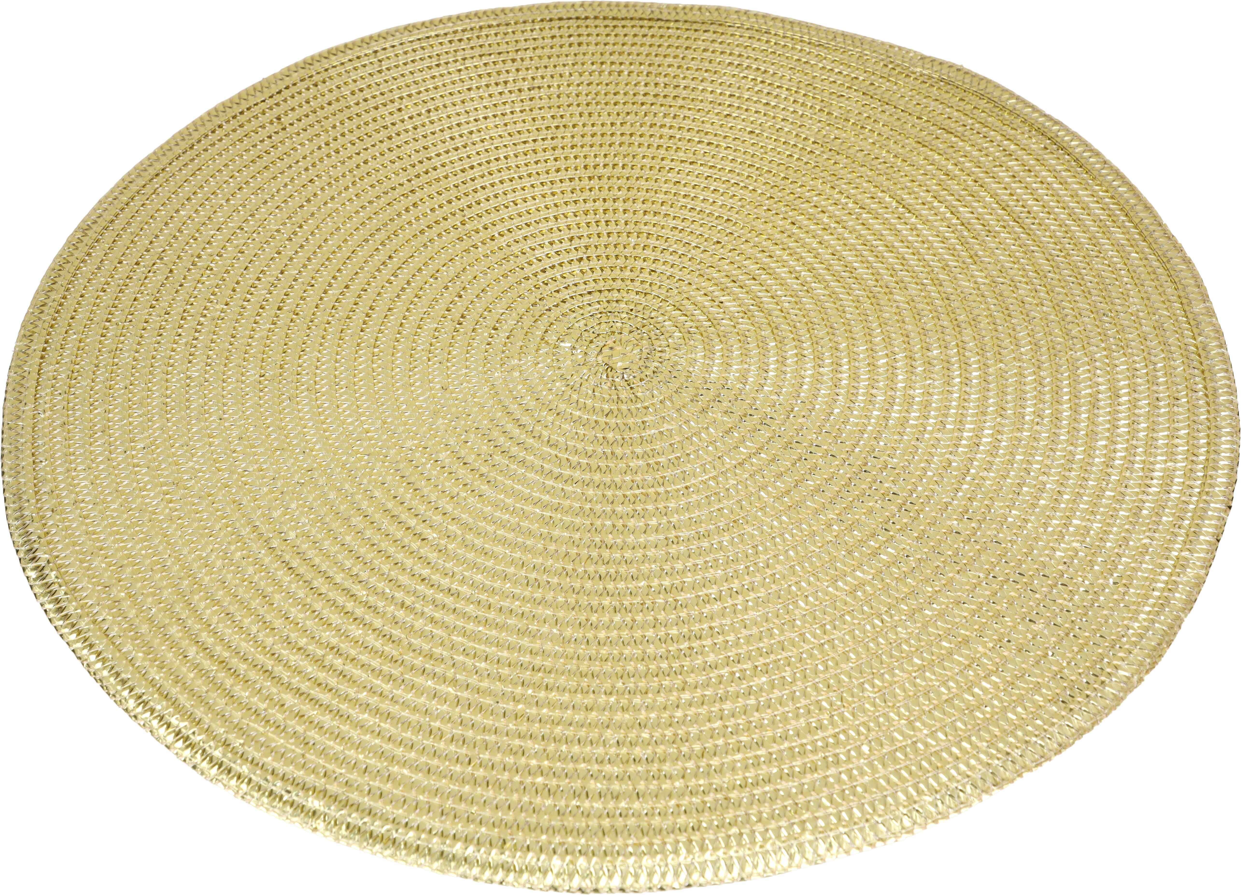 Thermal Plastic Coaster, 38 cm - Gold