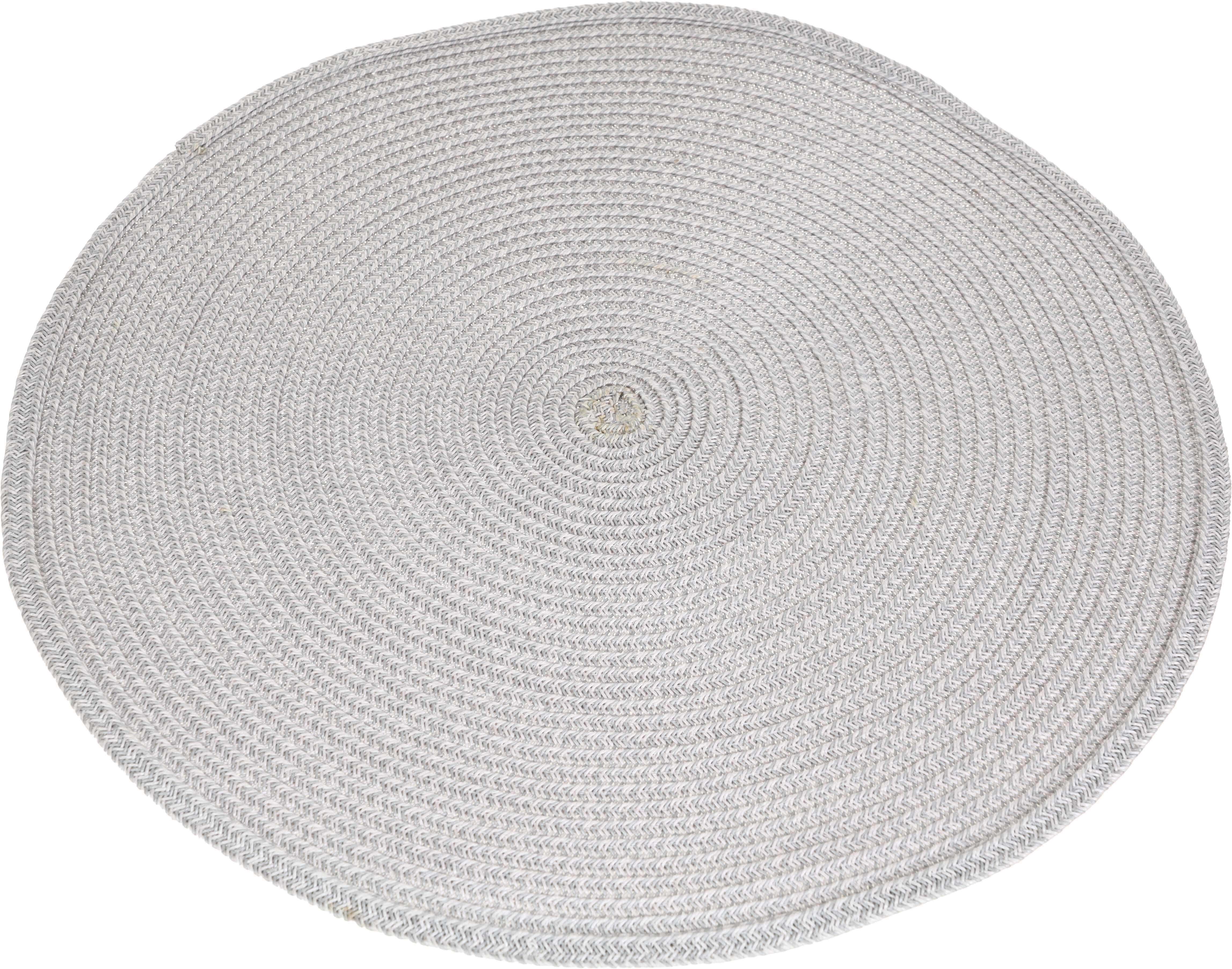 Plastic Heat-Resistant Round coaster, 38 cm - Grey