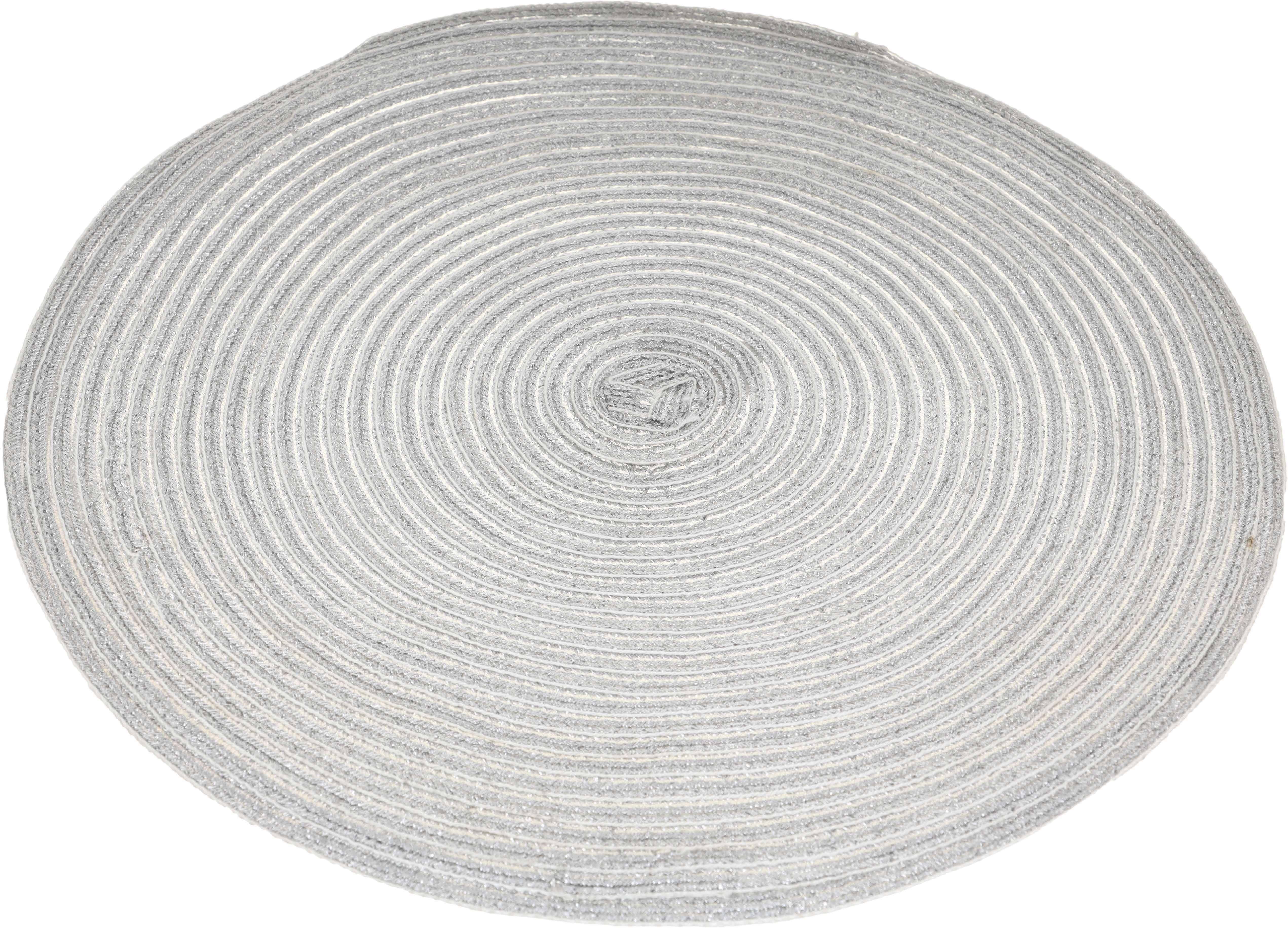 Plastic Heat-Resistant Round coaster, 38 cm - Grey