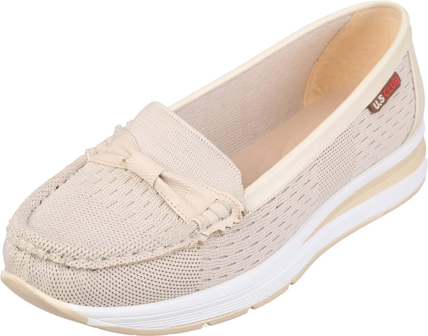 Jacquard Slip-On Shoes for Women