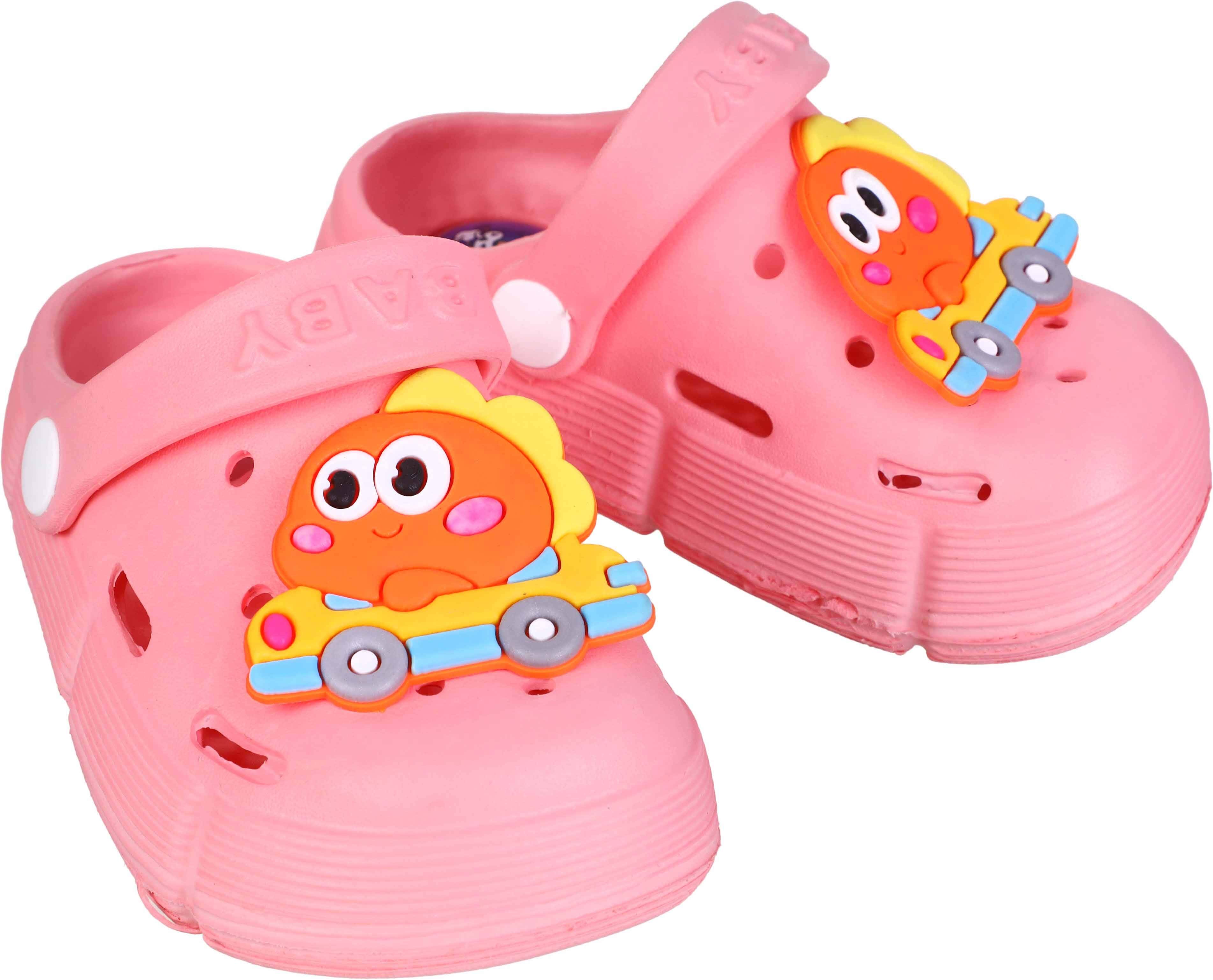 Plastic Clog Slipper for Girls, 25 EU - Pink