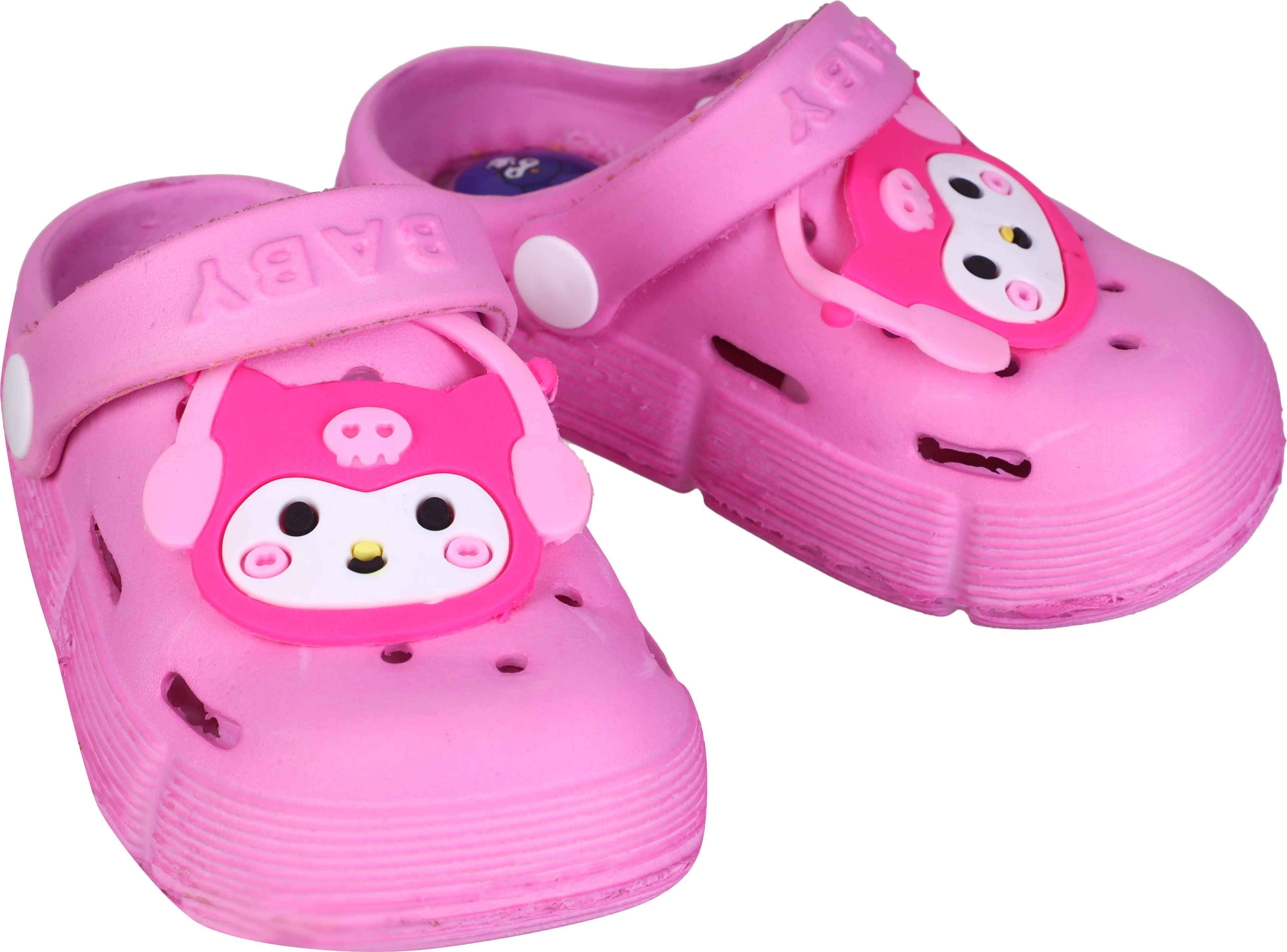 Plastic Clog Slipper for Boys, 25 EU - Rose