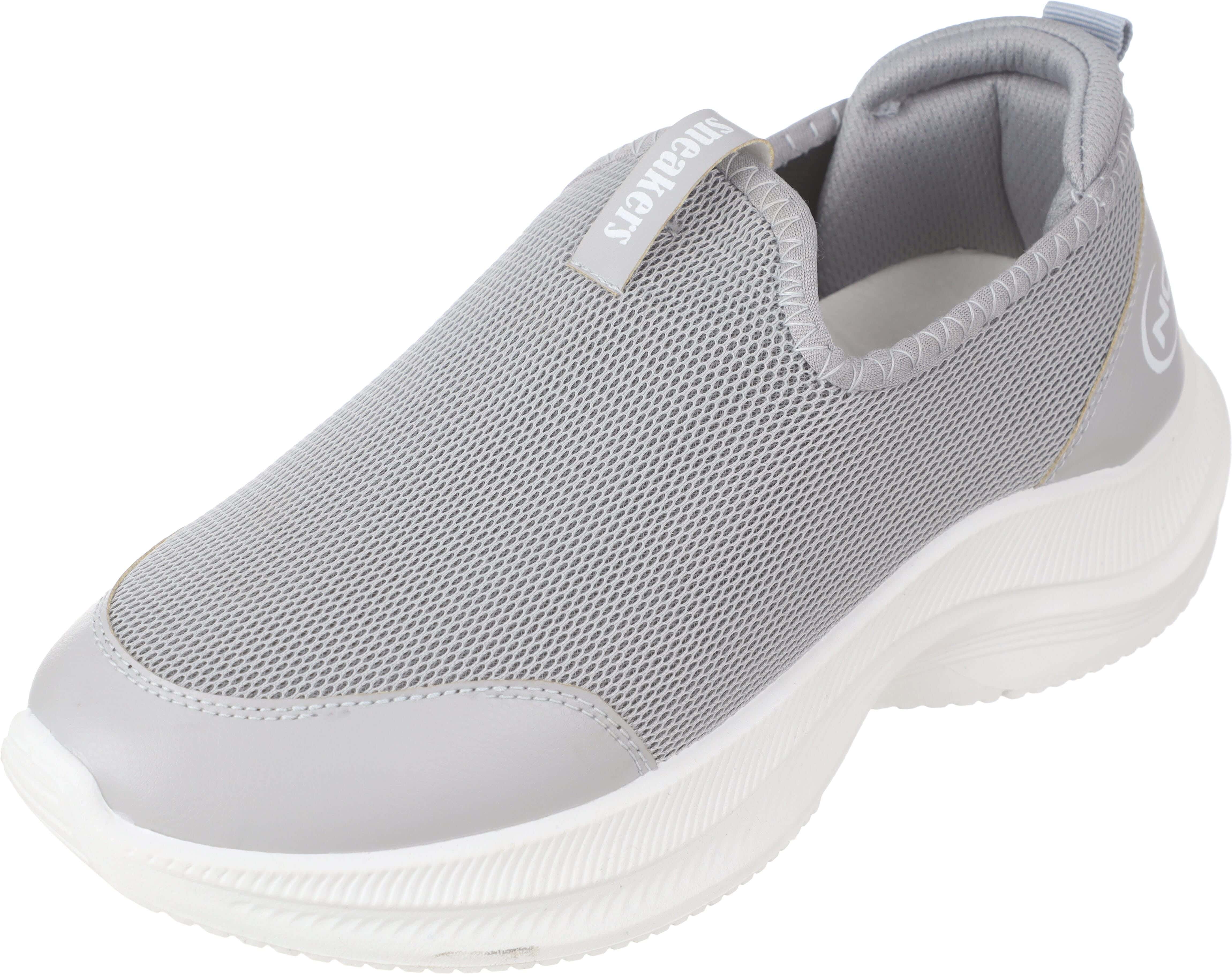 Canvas×Mesh Sneakers for Men