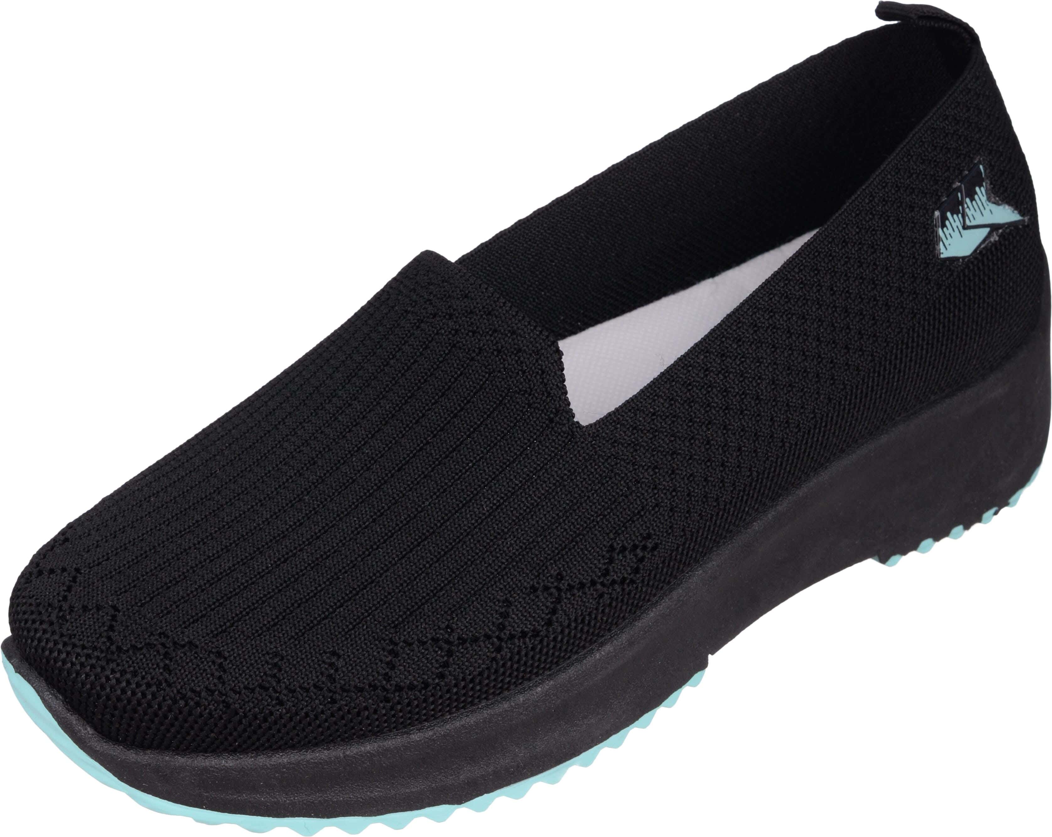 Prepanda Knitwear Jacquard Slip-On Shoes for Women