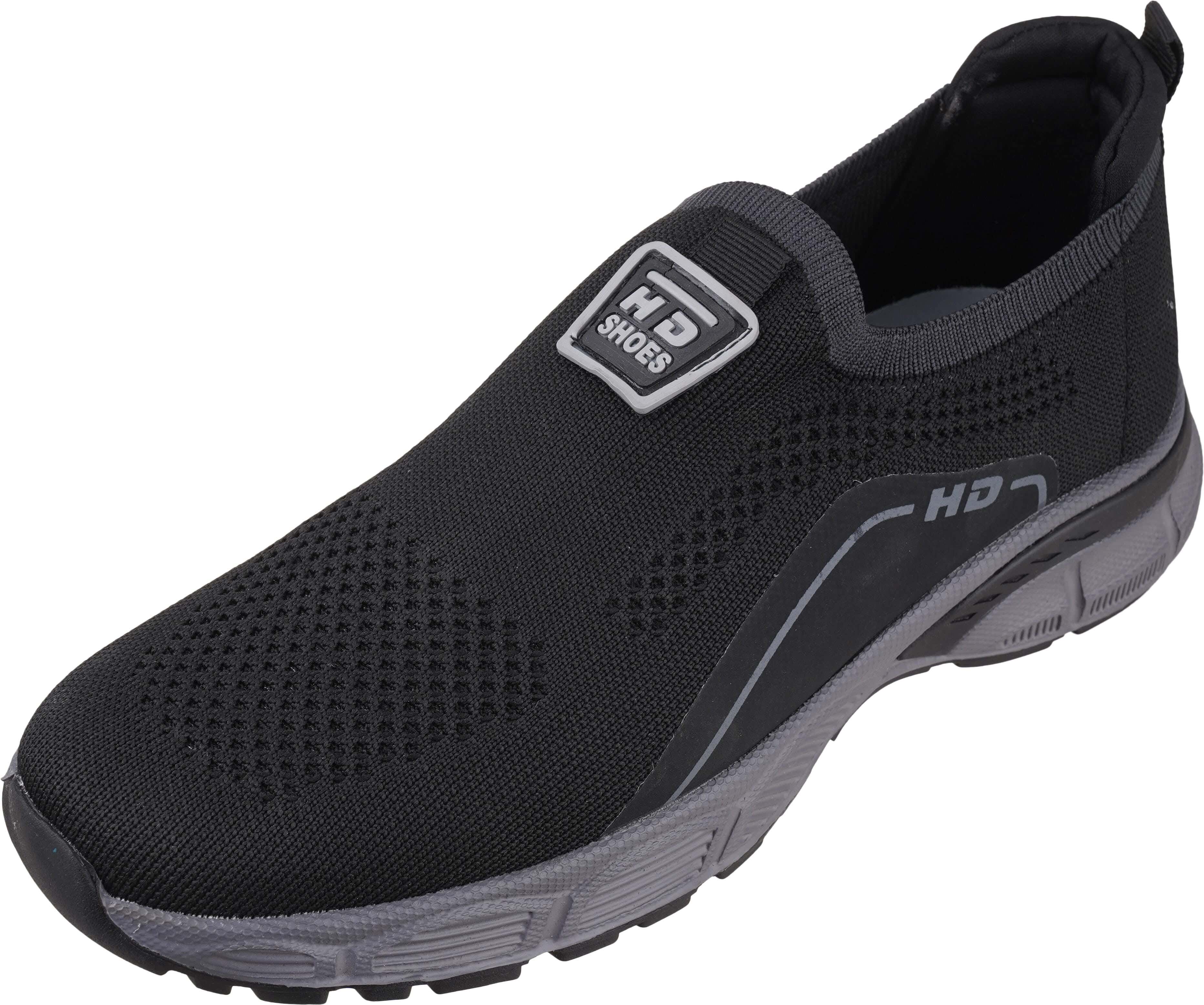 Knitwear Sneakers for Men, 43 EU - Black