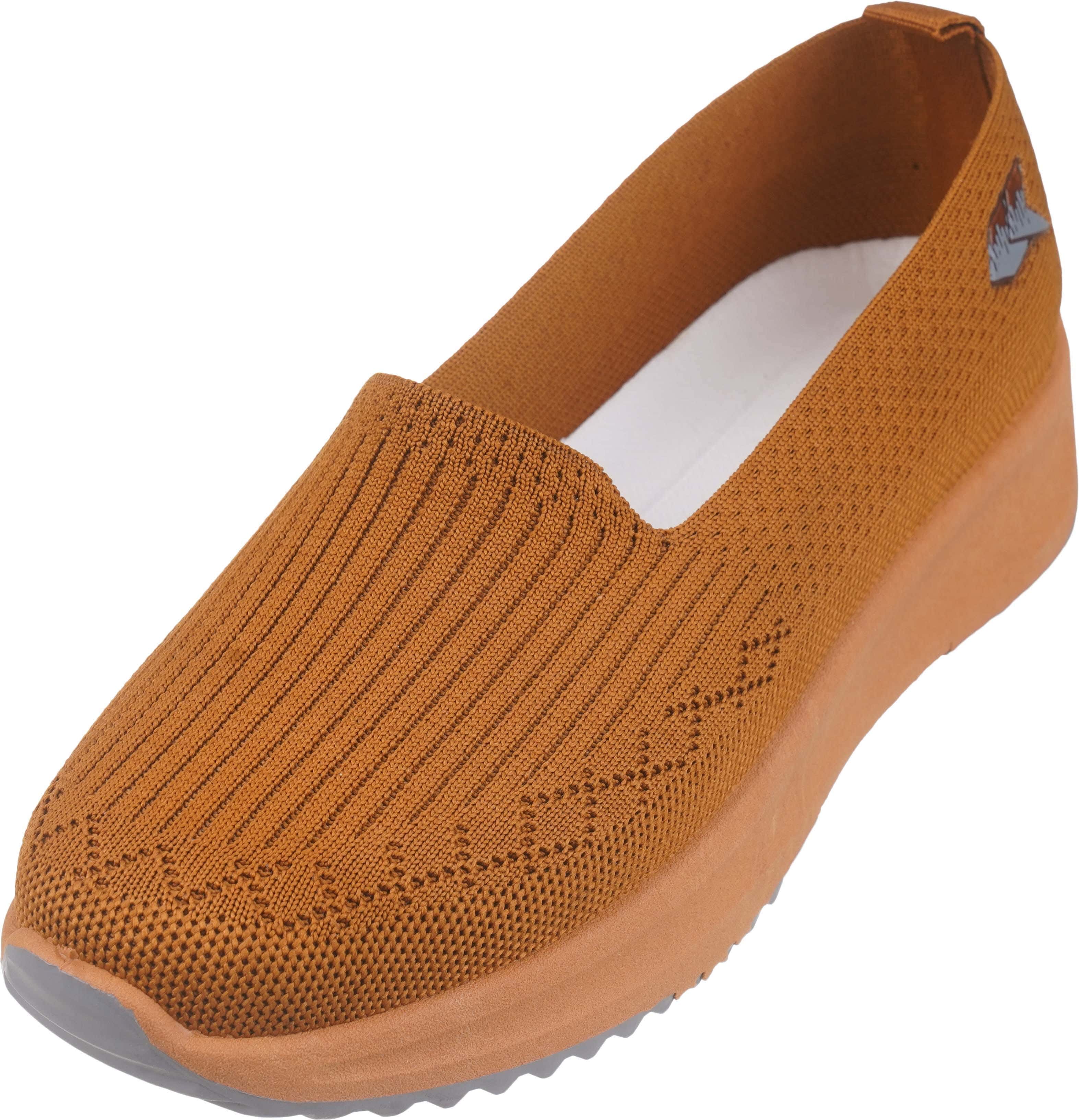 Prepanda Knitwear Jacquard Slip-On Shoes for Women