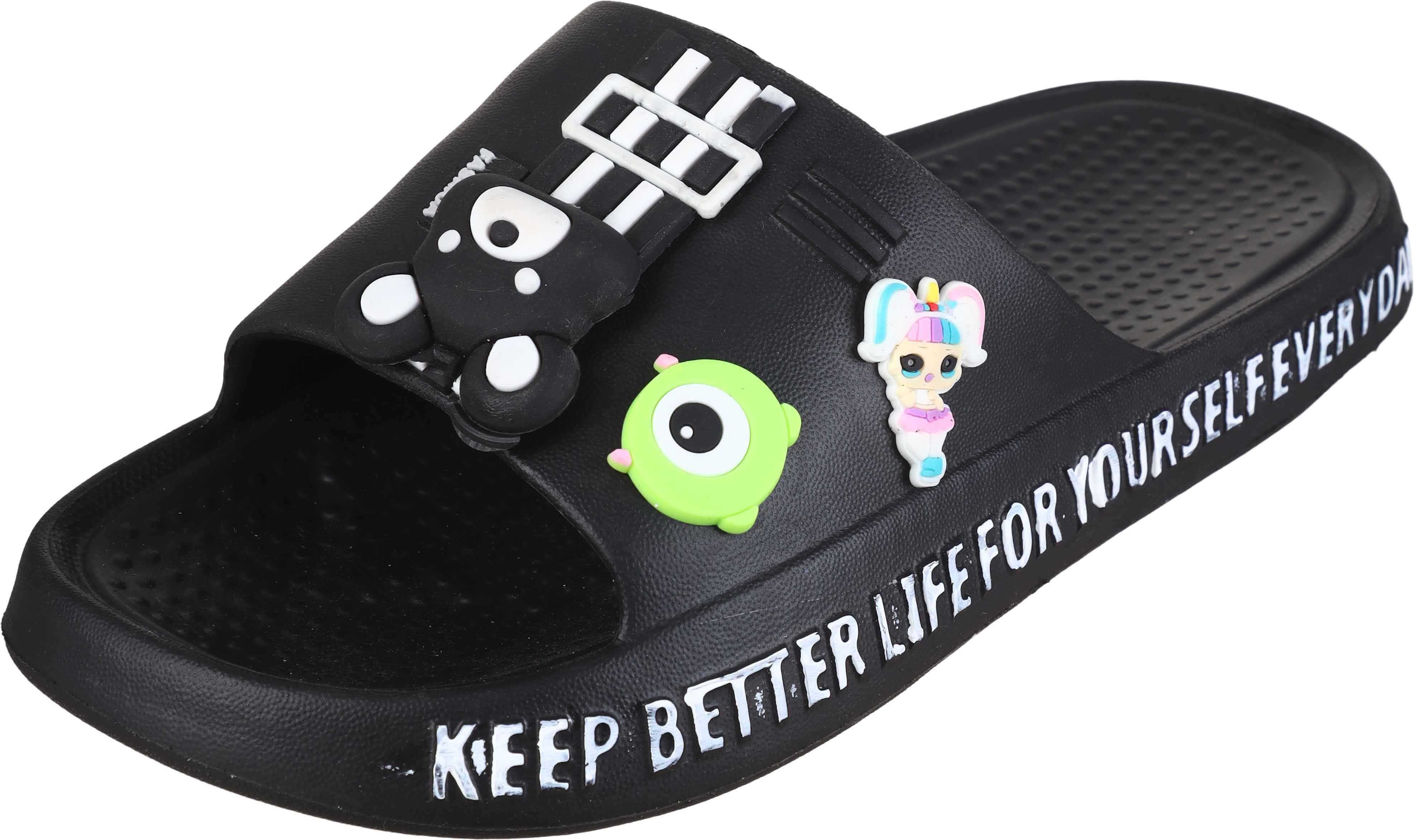 Plastic Slide Slipper for Women, 40 EU - Black