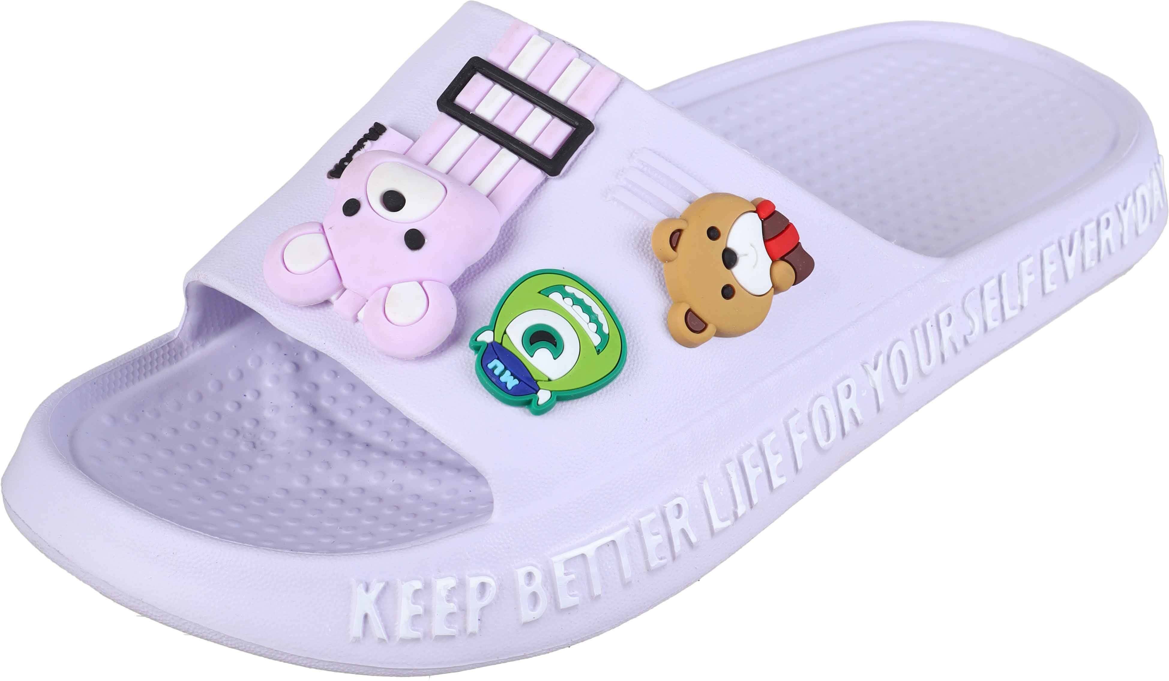 Plastic Slide Slipper for Women, 40 EU - Mauve