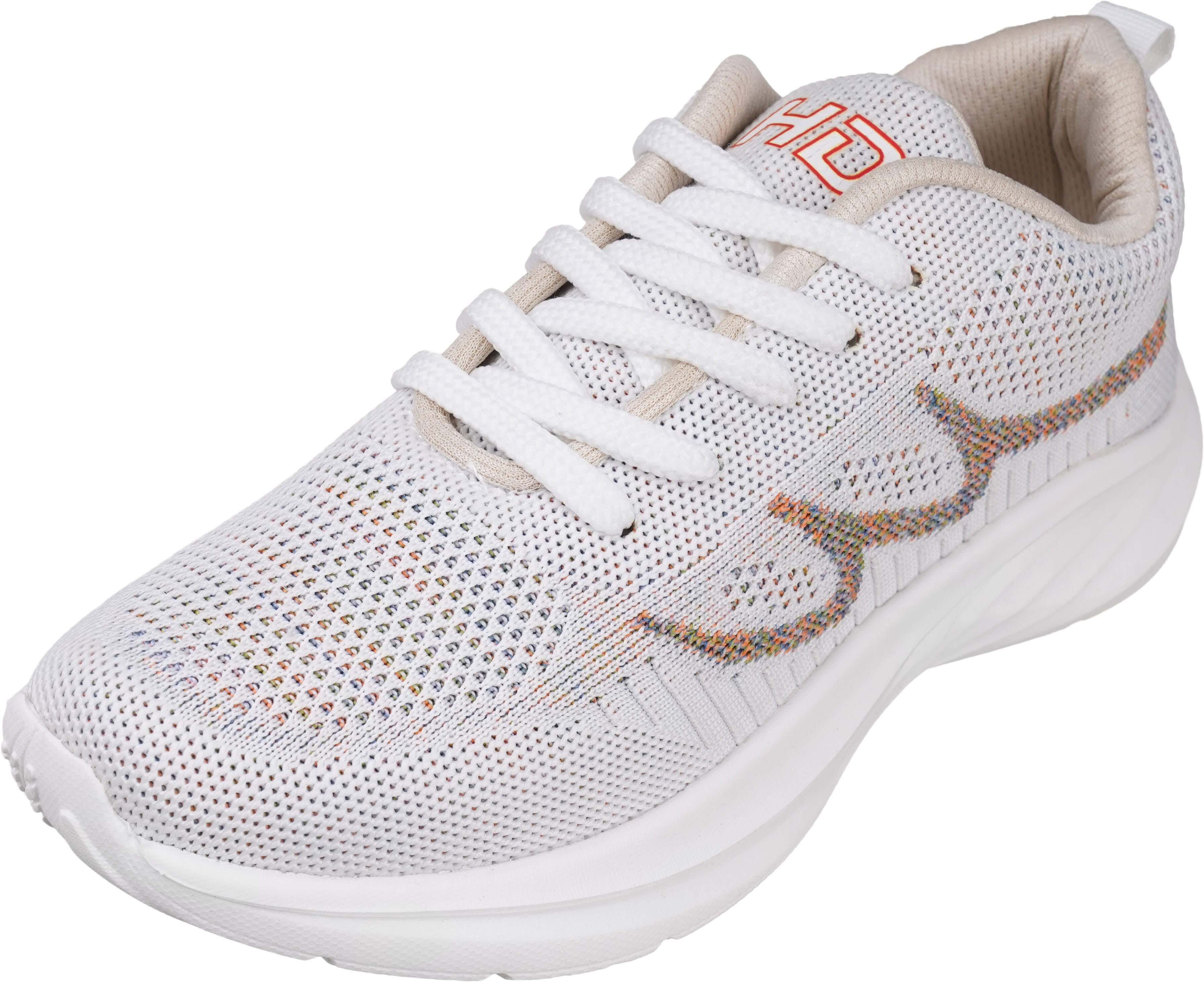 knitwear Lace Up Shoes For Women, 39 EU - White
