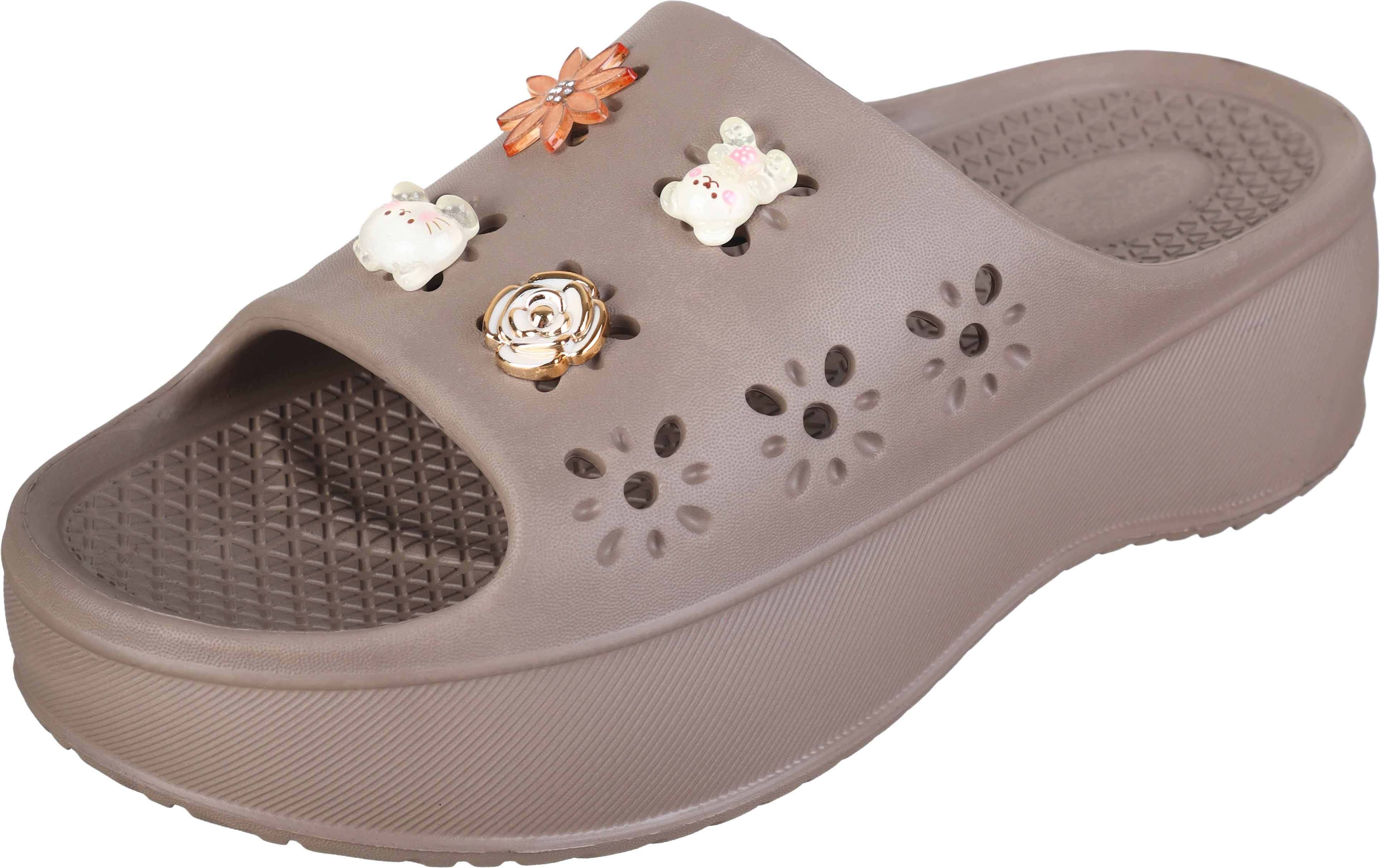 Debo Plastic Slide Slippers for Women