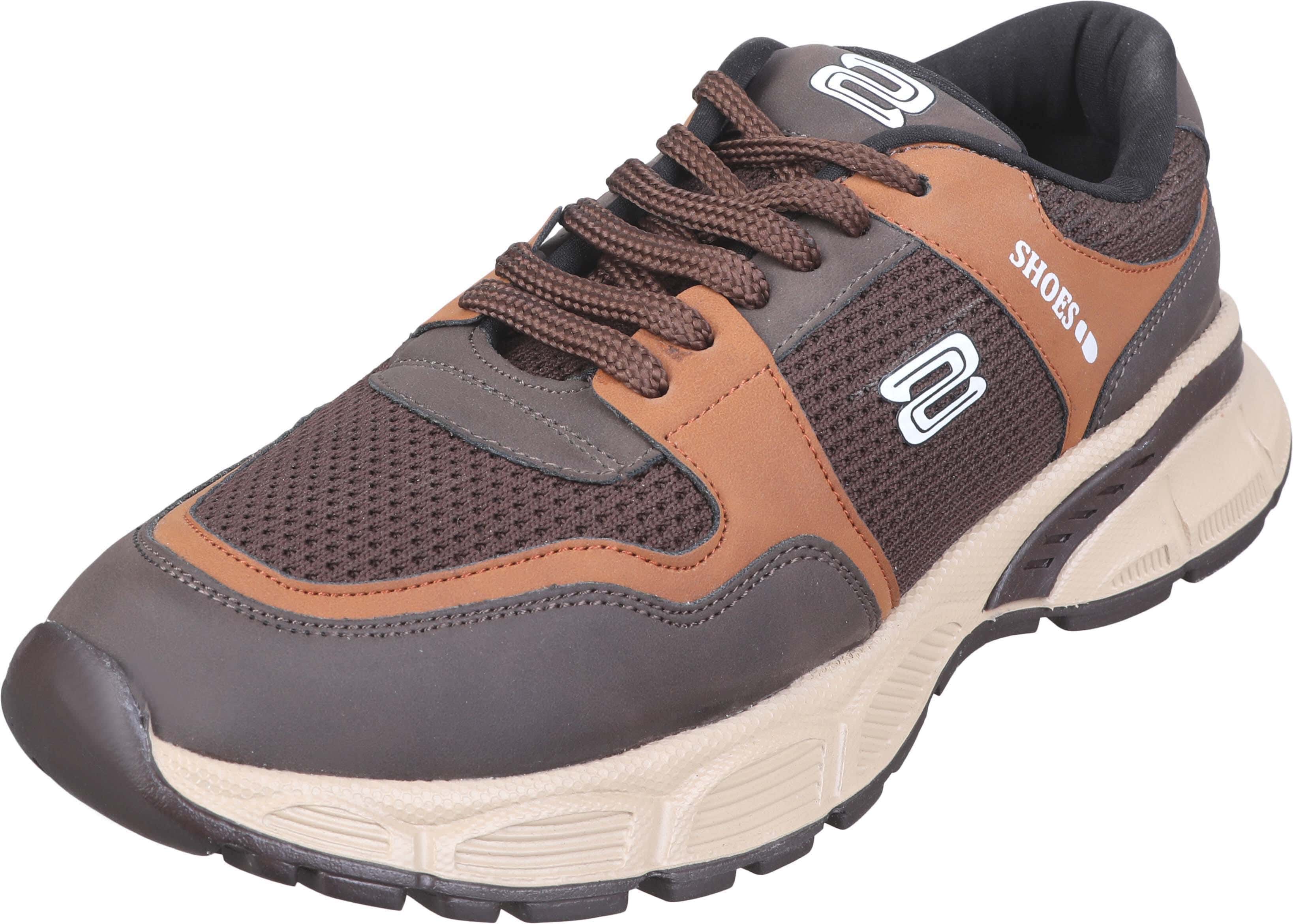 Fabric sneakers for Men, 46 EU - Brown Beige