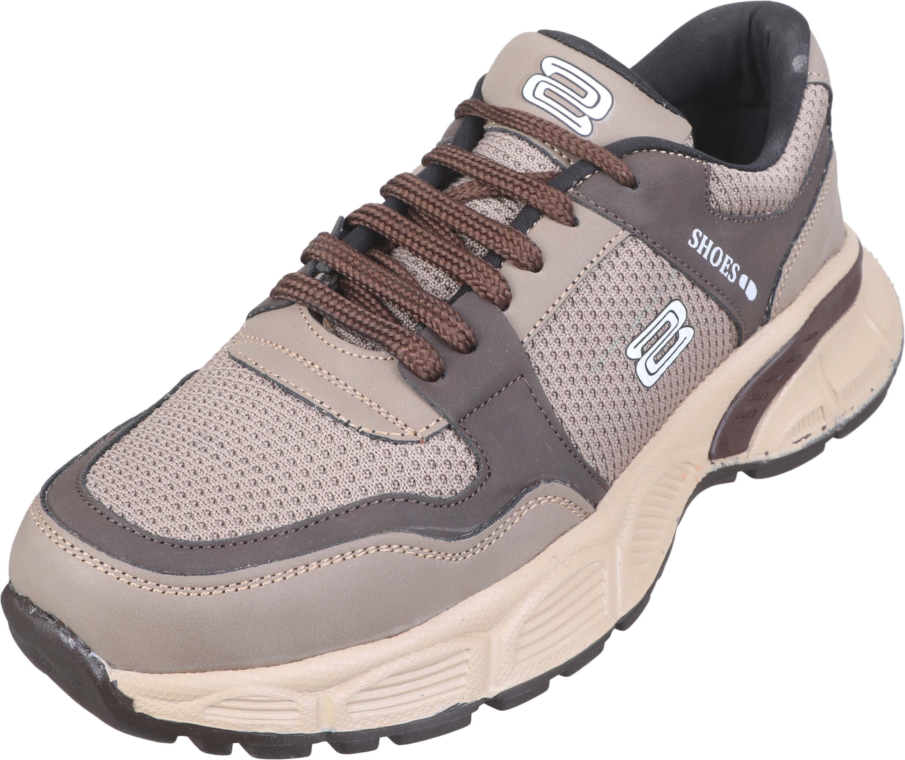 Fabric sneakers for Men, 43 EU - Beige Brown