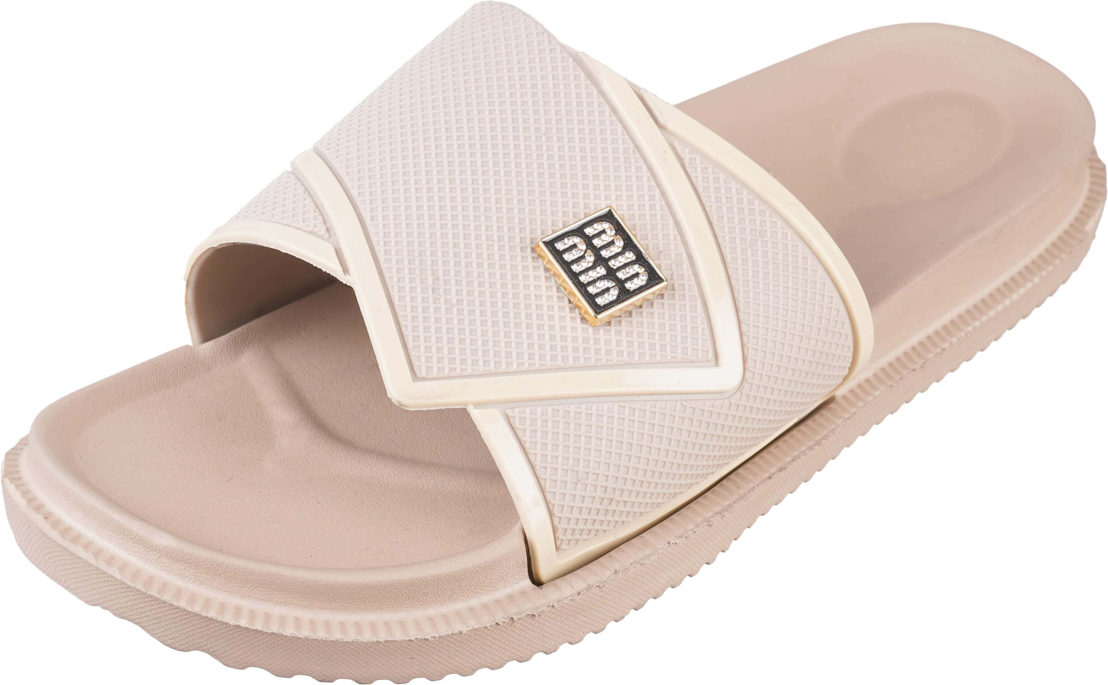 Carlos Plastic Slide Slippers For Women's