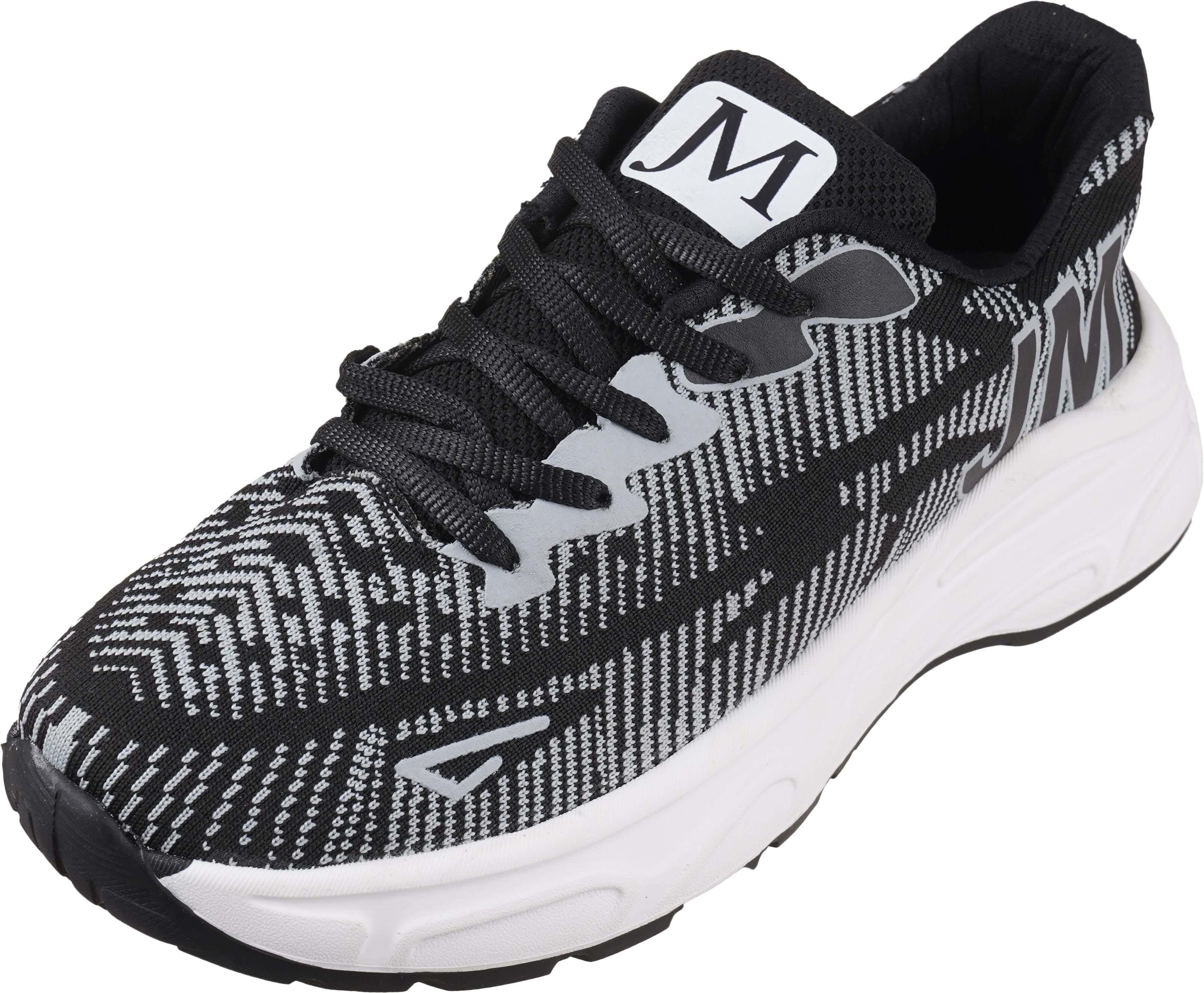 knitwear Lace Up Shoes For Men, 41 EU - Black Grey