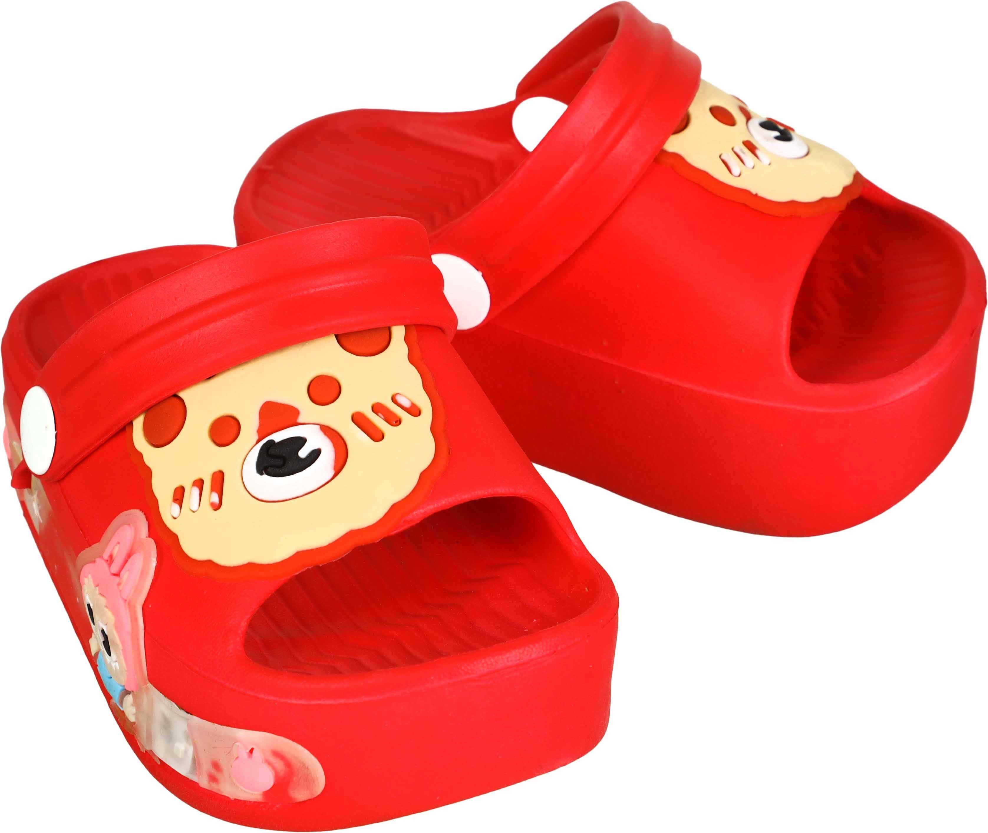 plastic Slide Light-up for Girls, EU 23 - Red