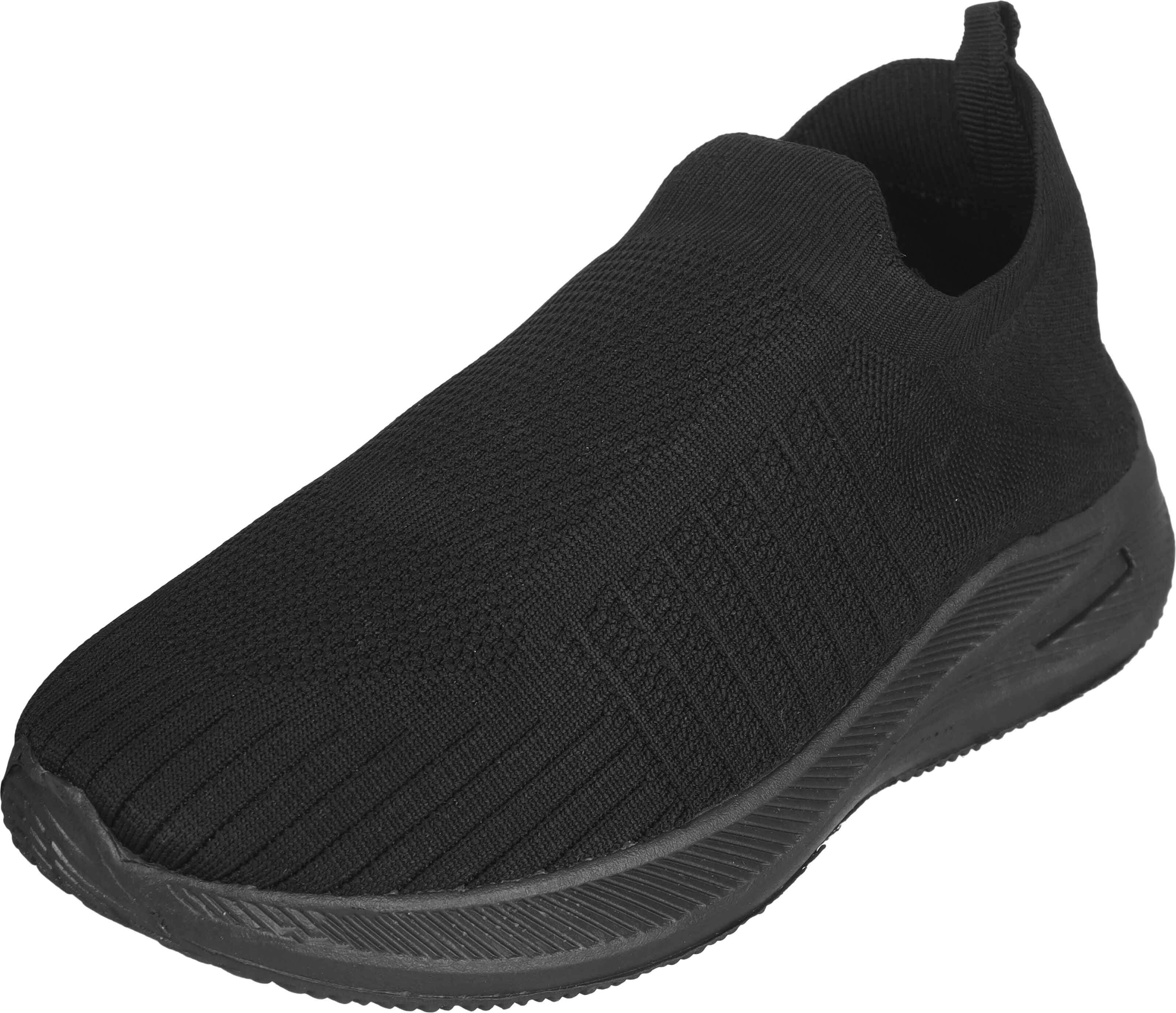 Knitwear Sneakers For Men, 42 EU - Black