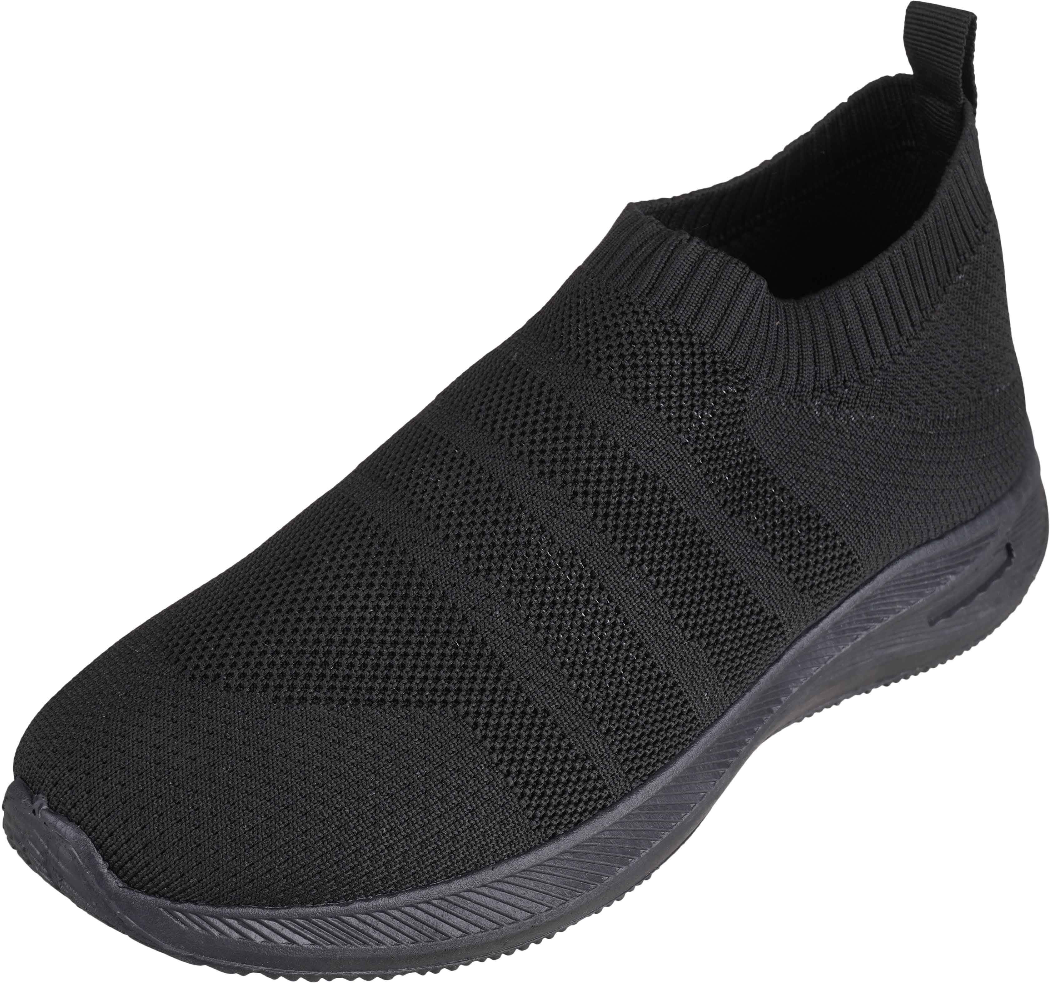 Men's Knitwear sneakers, 43 EU - Black