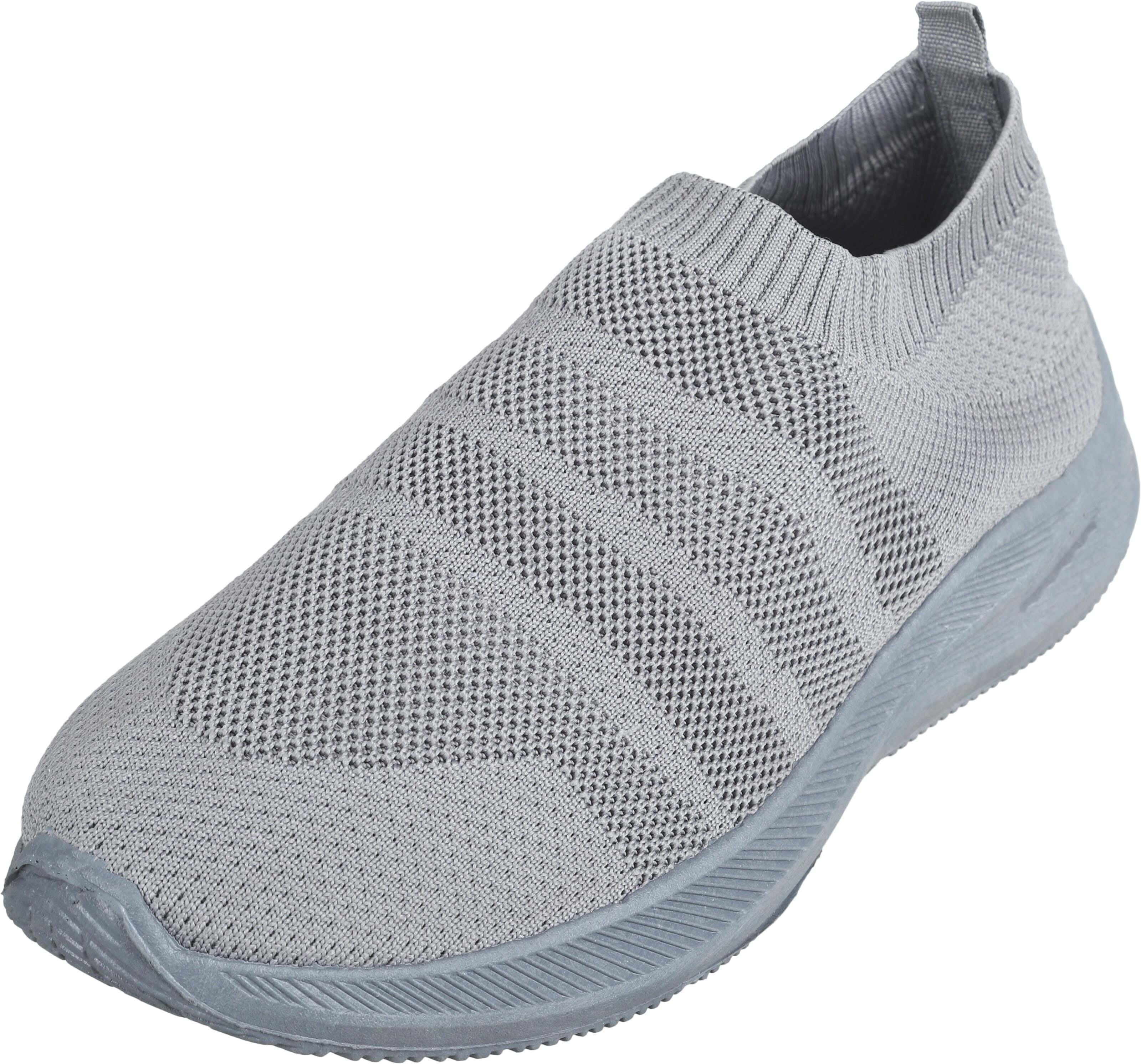 Men's Knitwear sneakers, 45 EU - Grey