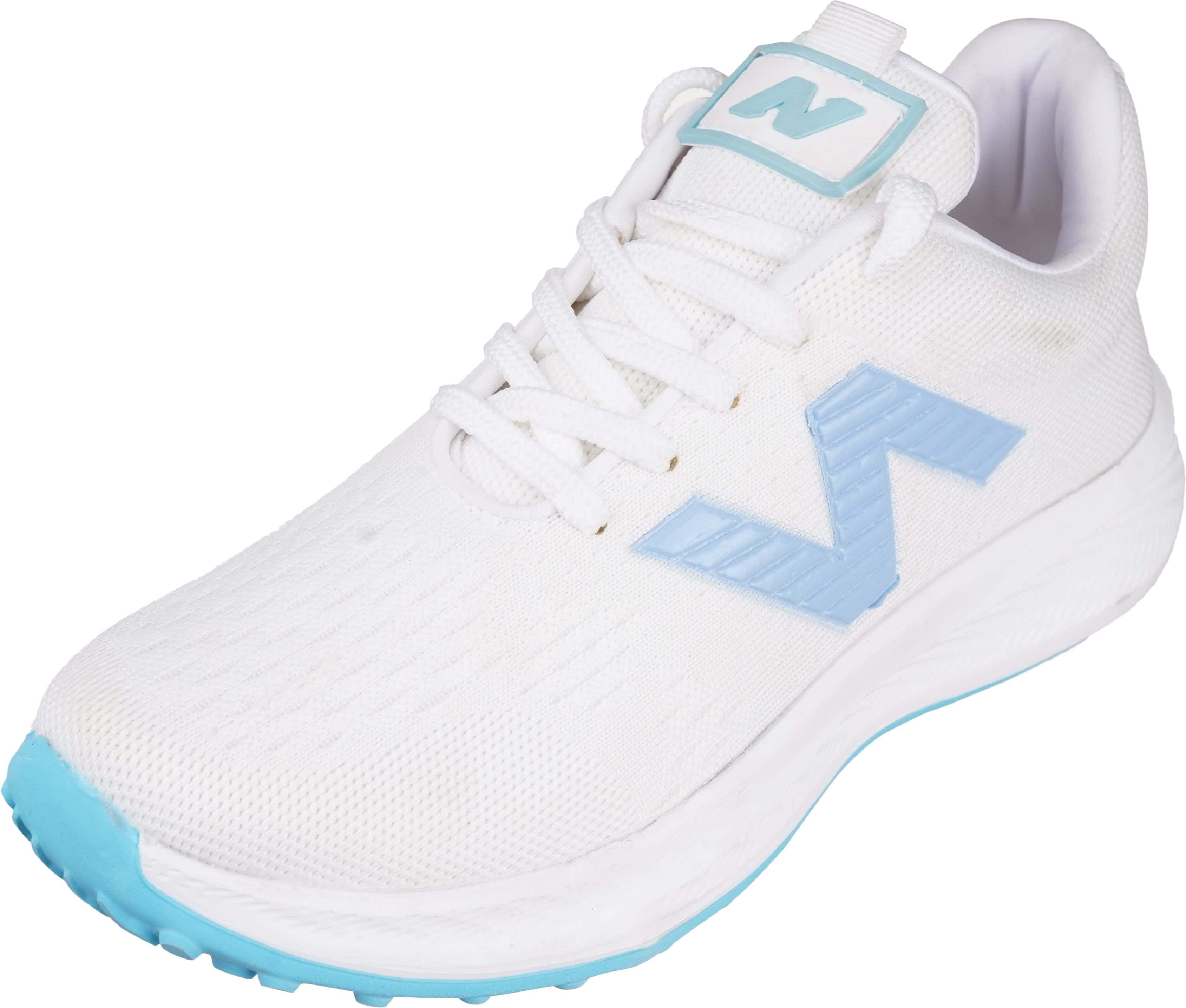 Women's knitwear sneakers, 41 EU - Blue White