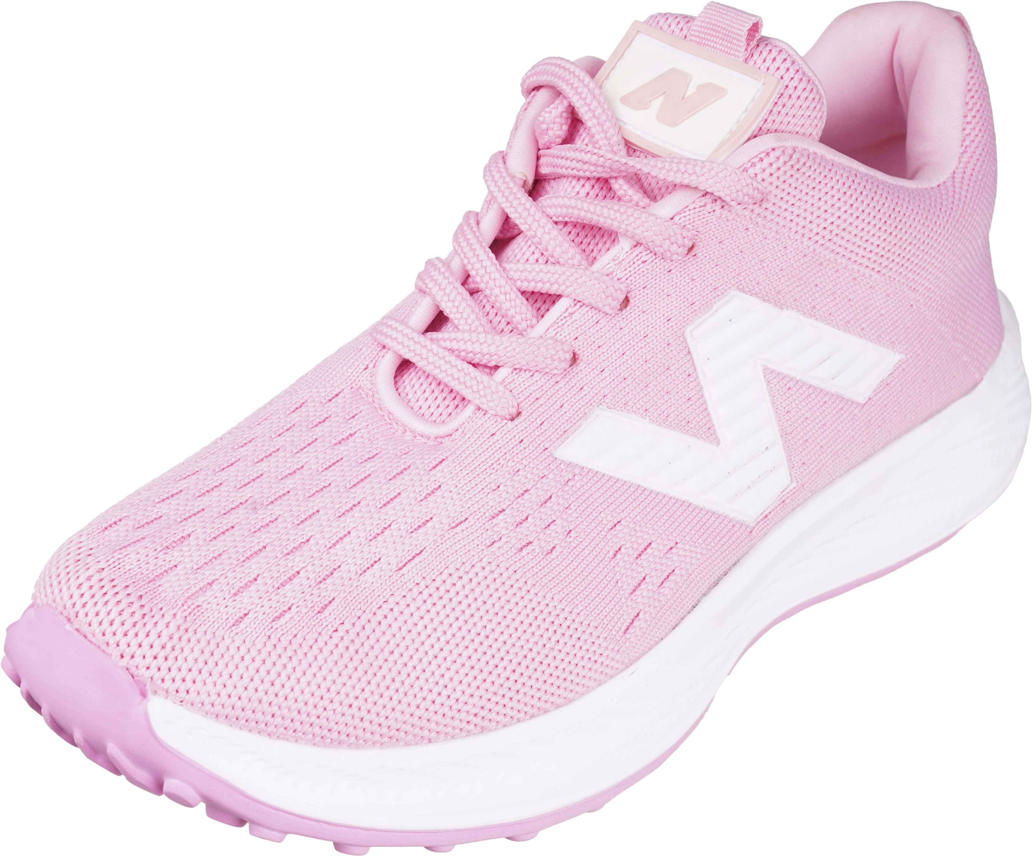 Women's Knitwear sneakers, 40 EU - Pink White