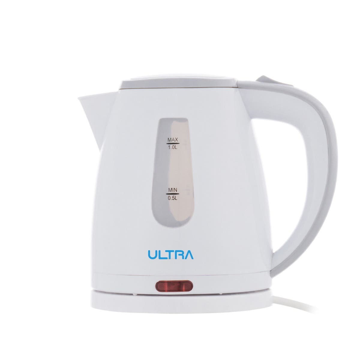 Ultra UKP12WE1 Electric Water Kettle, 1 Liter, 1200 Watt - White