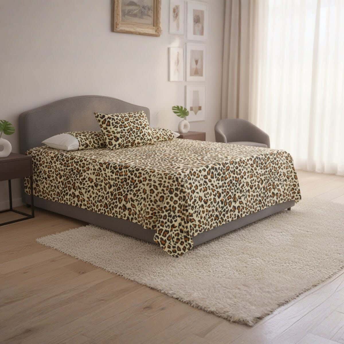 Lazord Bed Sheet Set, 3 Pieces, 170×240 cm - Multicolor