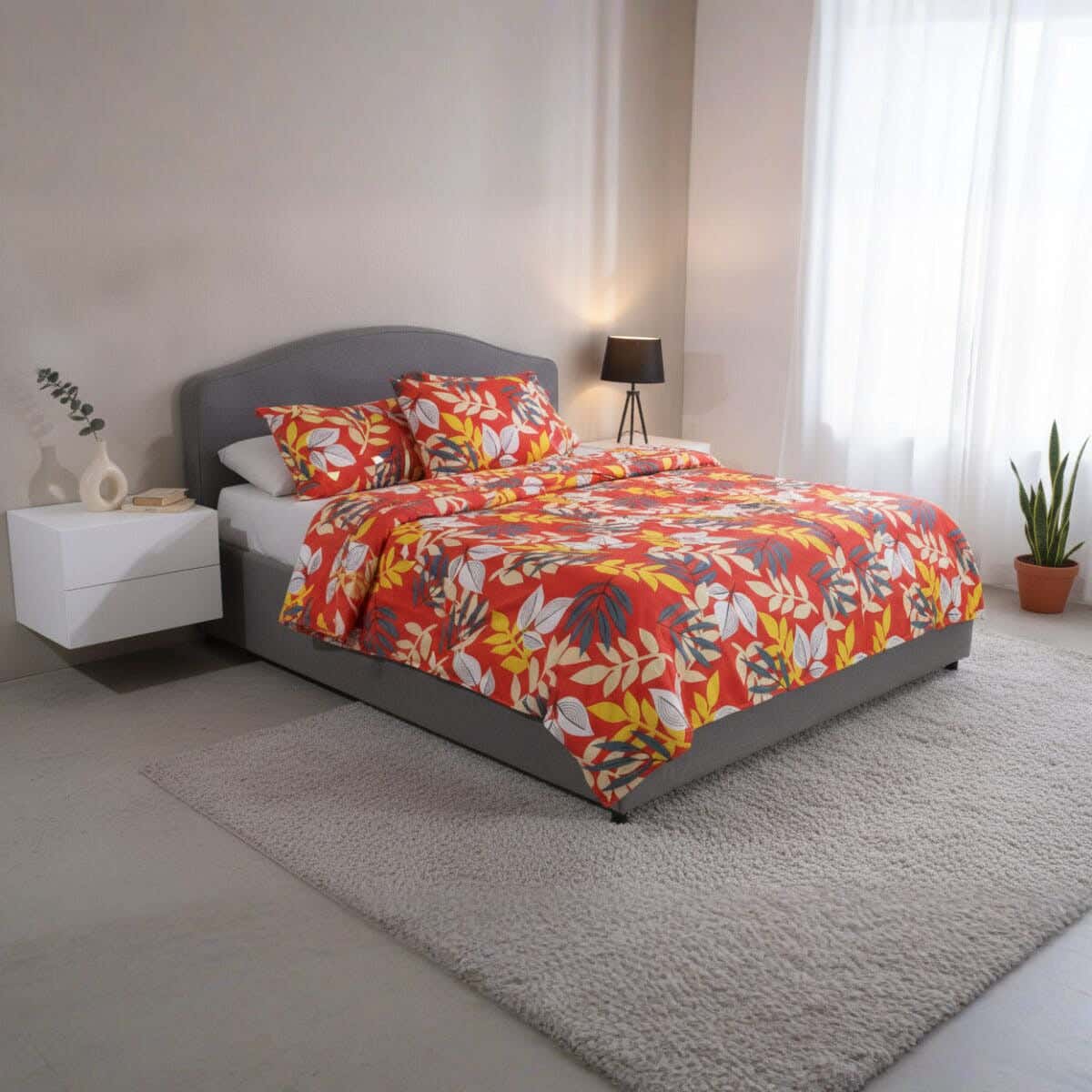 Lazord Bed Sheet Set, 3 Pieces, 170×240 cm - Multicolor
