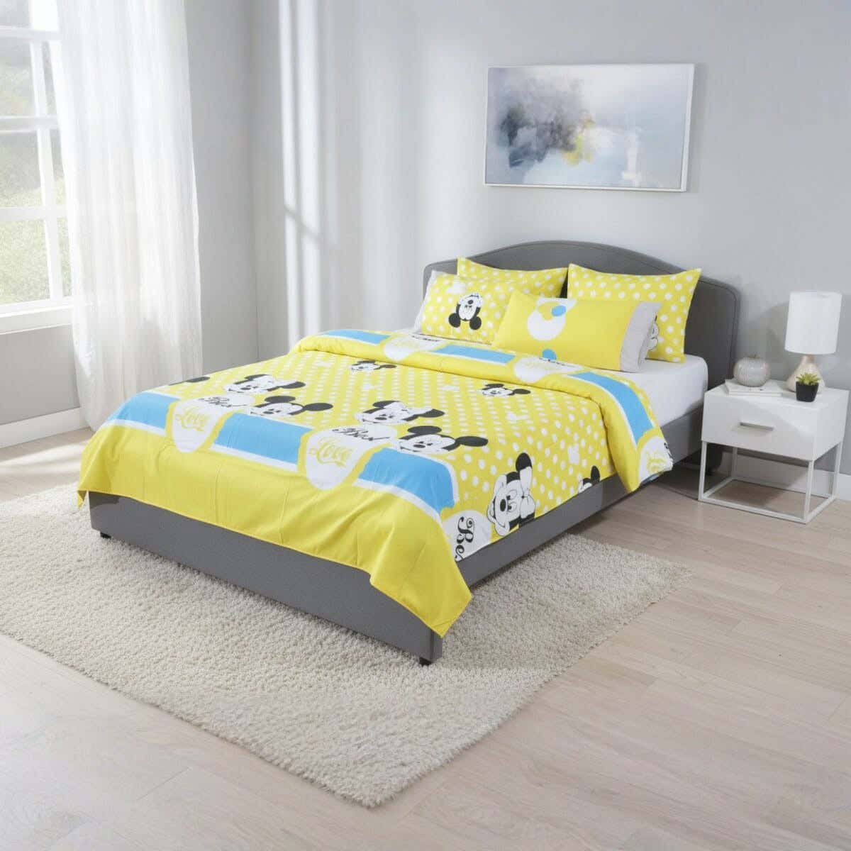Fabric Baby Bed Sheet Set, 3 Pieces, 240×170 cm - Multicolor
