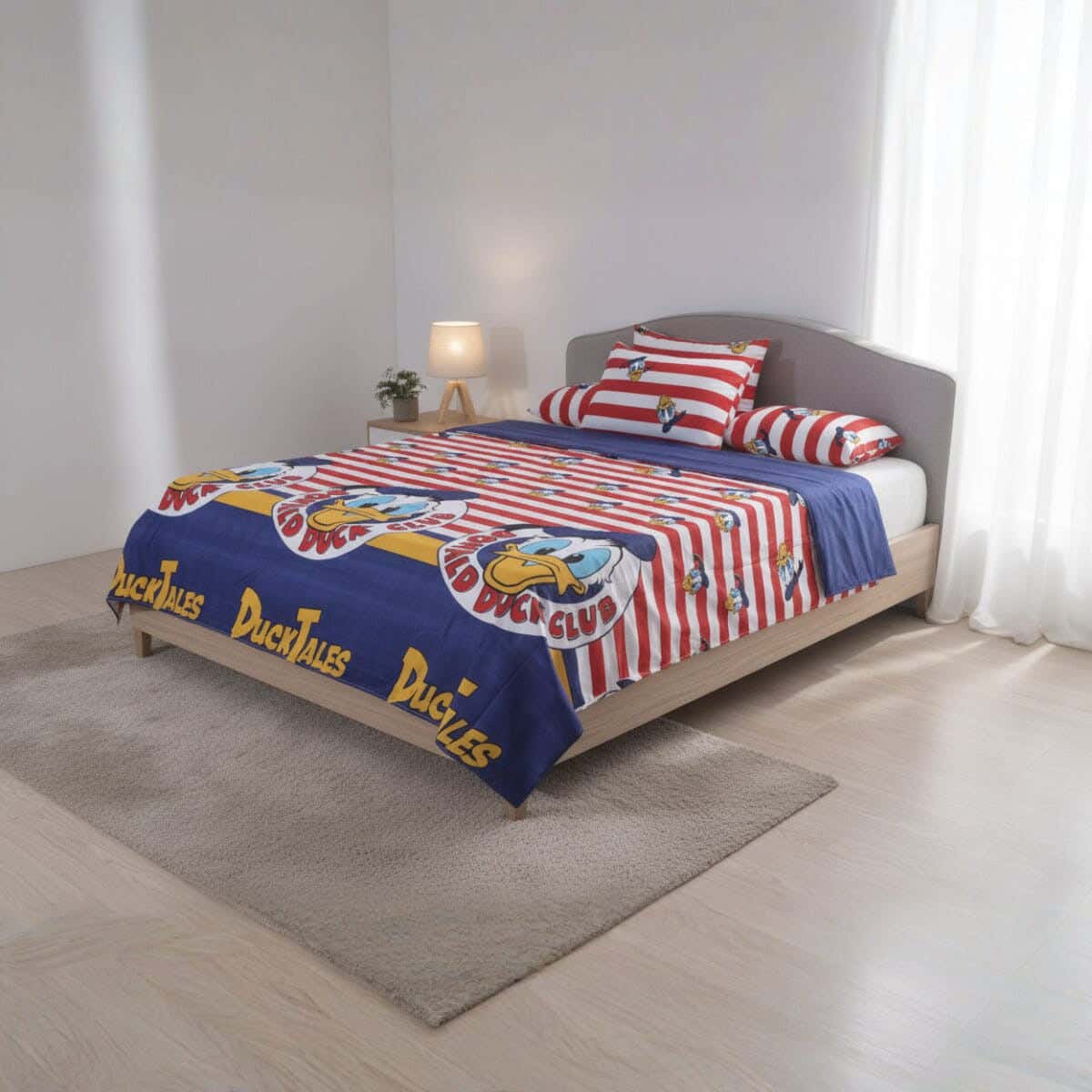 Fabric Baby Bed Sheet Set, 3 Pieces, 240×170 cm - Multicolor