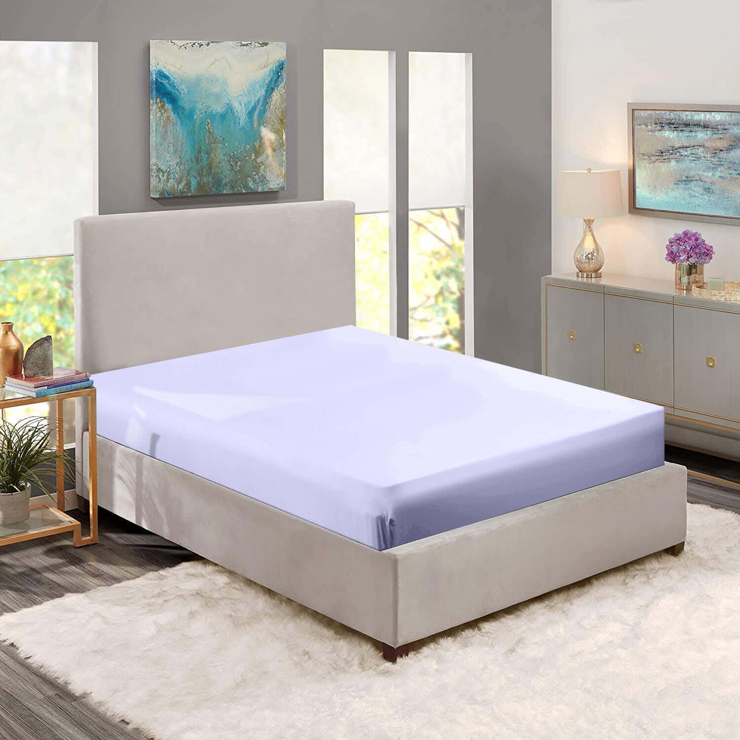 Nice Home Bed Cover, 160×200 cm - White