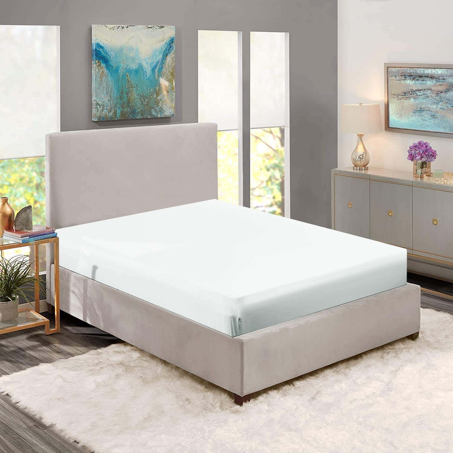 Nice Home Bed Cover, 160×200 cm - Off White