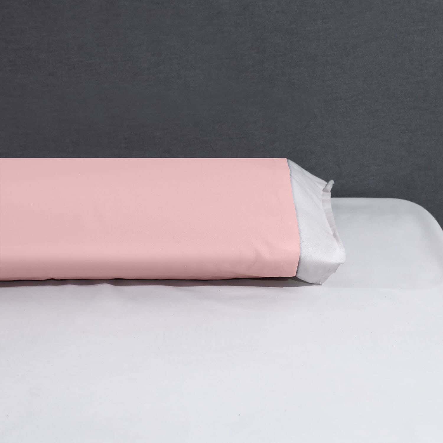 Nice Home Long Pillow Cover, 180 cm - Pink