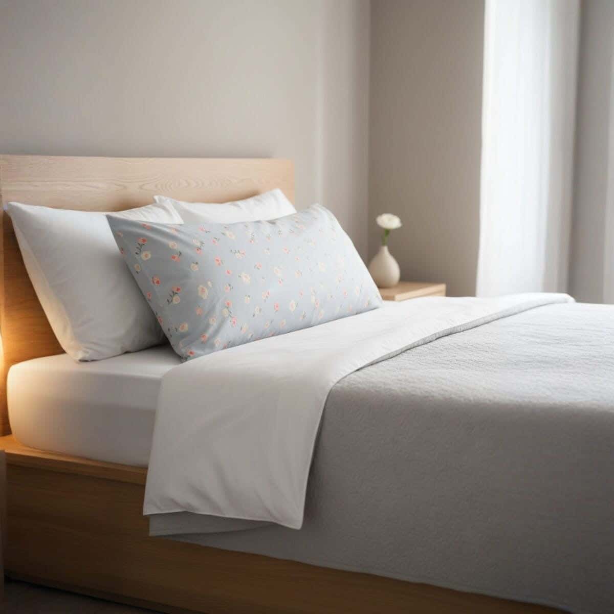 Nice Home Cotton Long Pillow Cover, 180×42 cm - Multicolor