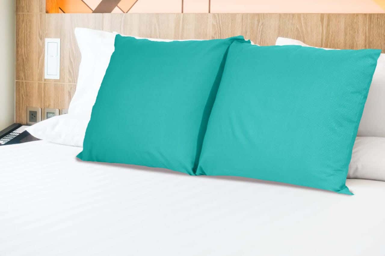 Nice Home Pillow Cover, 2 Pieces, 50×70 cm - Green